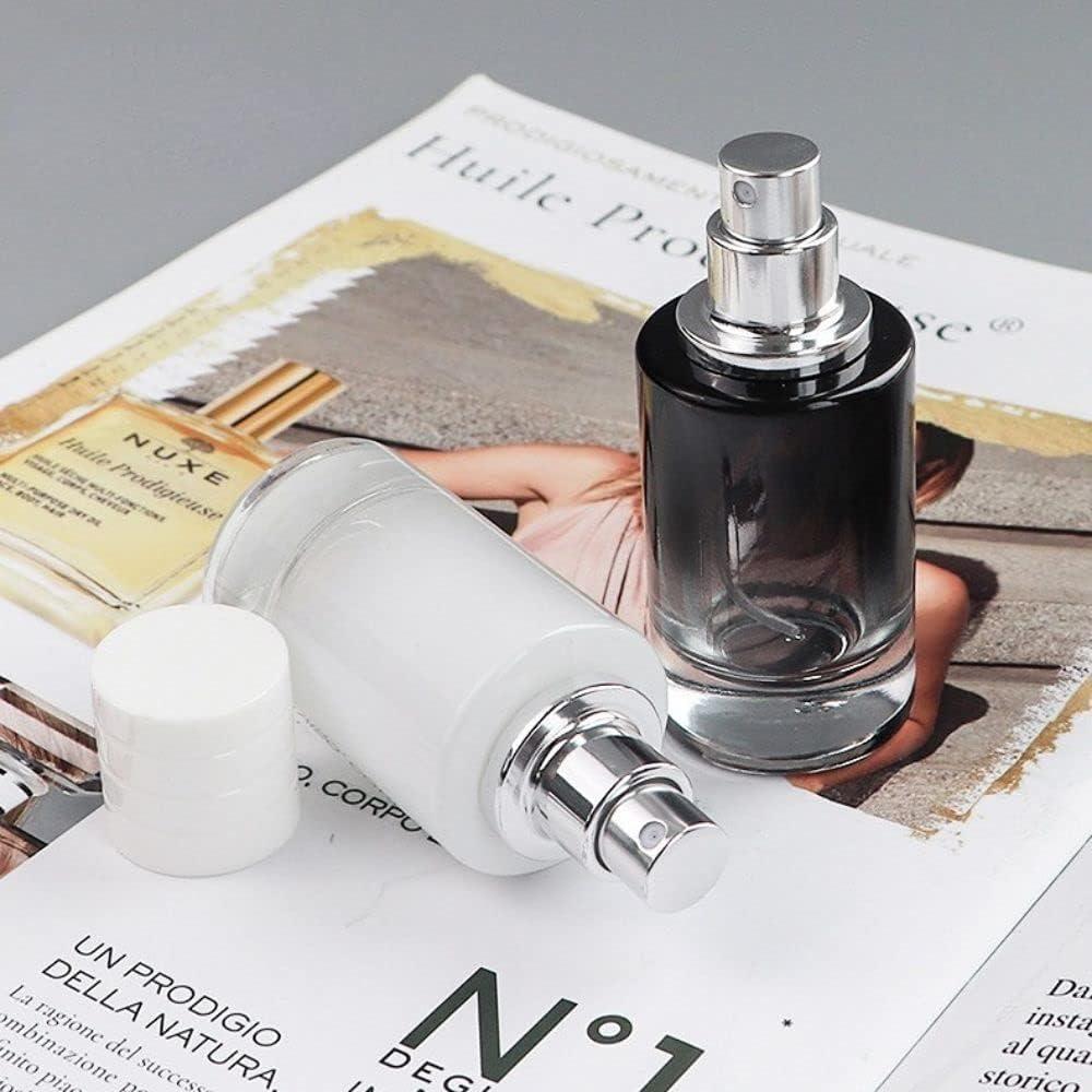 Atomizador de Perfume Recargable Jinshining 30ml Vidrio Negro