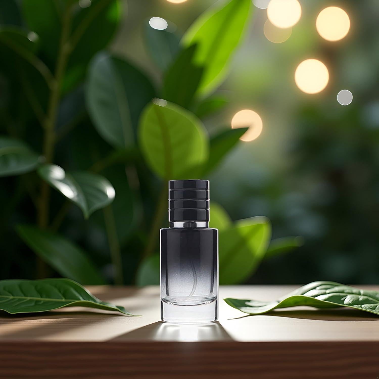 Atomizador de Perfume Fansoftiks 30ml Vidrio Negro Recargable