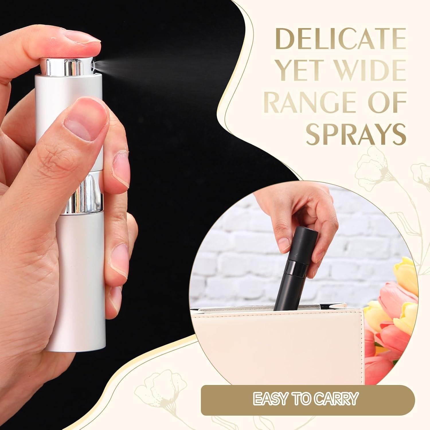 Atomizador de Perfume Rellenable Honeydak 16 Pack 8 ml Multicolor