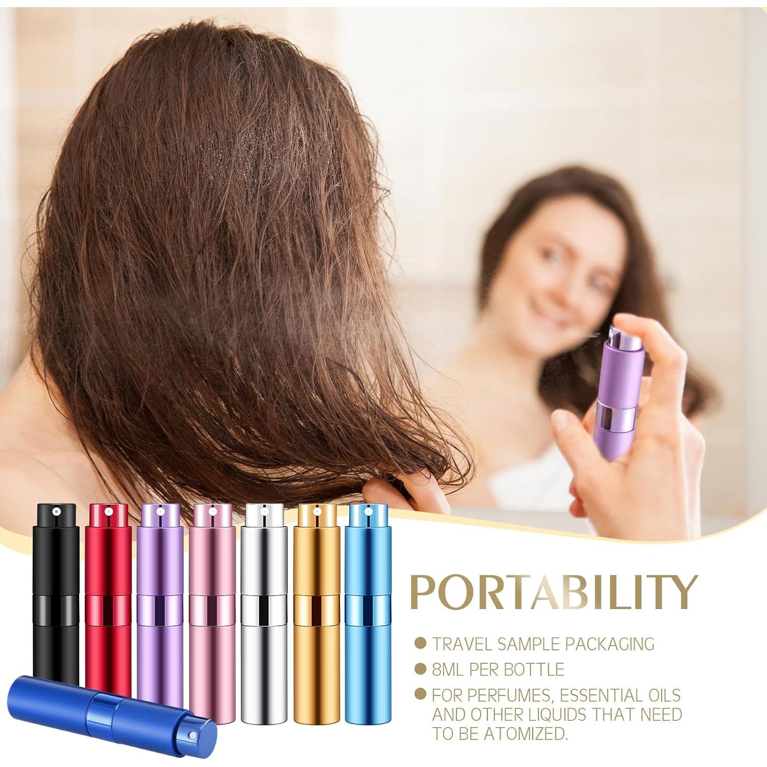 Atomizador de Perfume Rellenable Honeydak 16 Pack 8 ml Multicolor