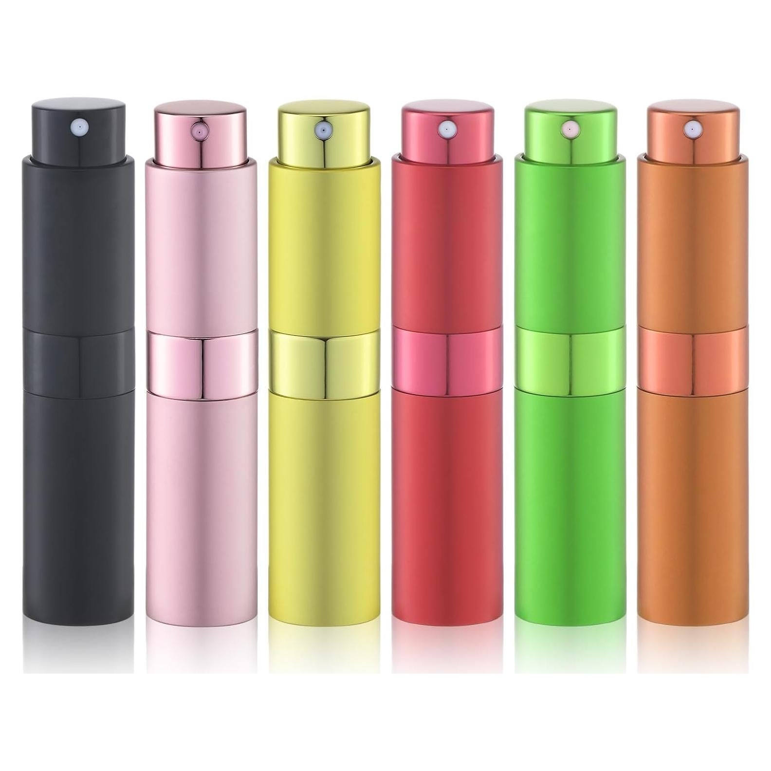 Set de 6 Botellas Rellenables de Perfume Lulupack 8ml