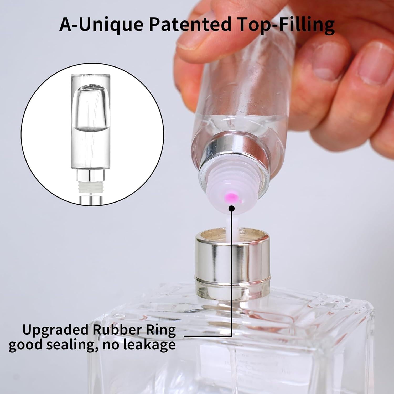 Atomizador de Perfume Rellenable MUB 10ml a Prueba de Fugas