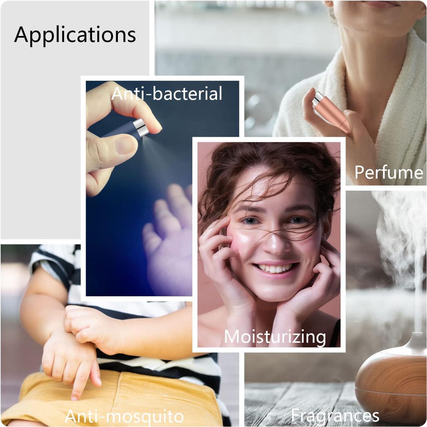 Atomizador de Perfume Portátil Lil Ray 8ML - 4 Piezas