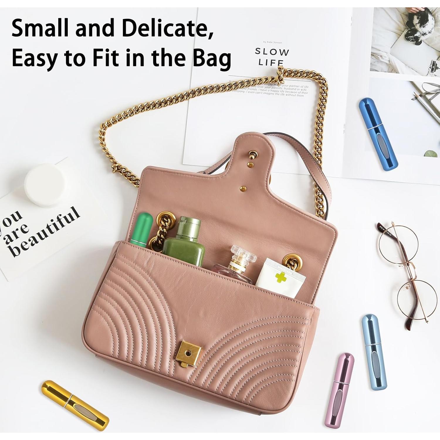 10 Botellas Atomizadoras Rellenables LIOUCBD 5ml Viaje