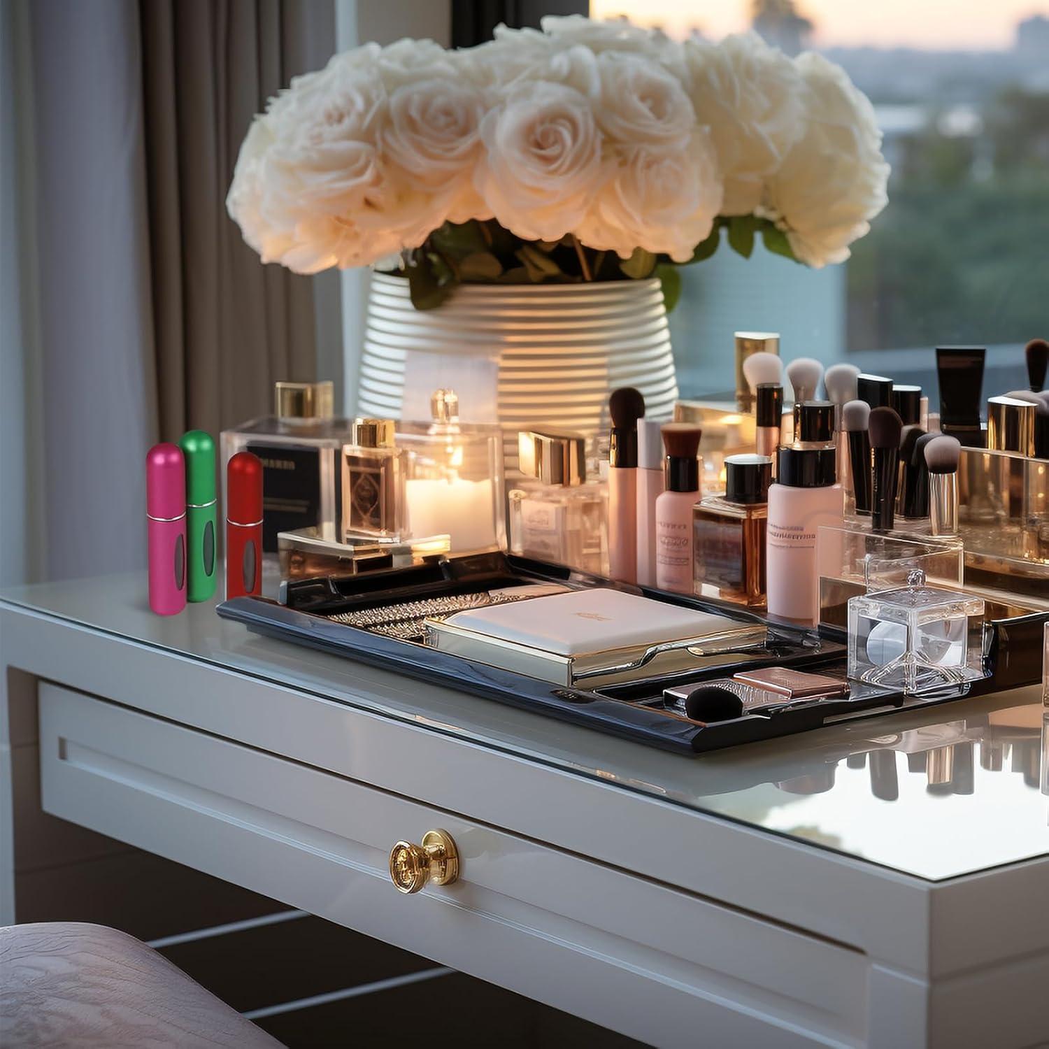 10 Botellas Atomizadoras Rellenables LIOUCBD 5ml Viaje