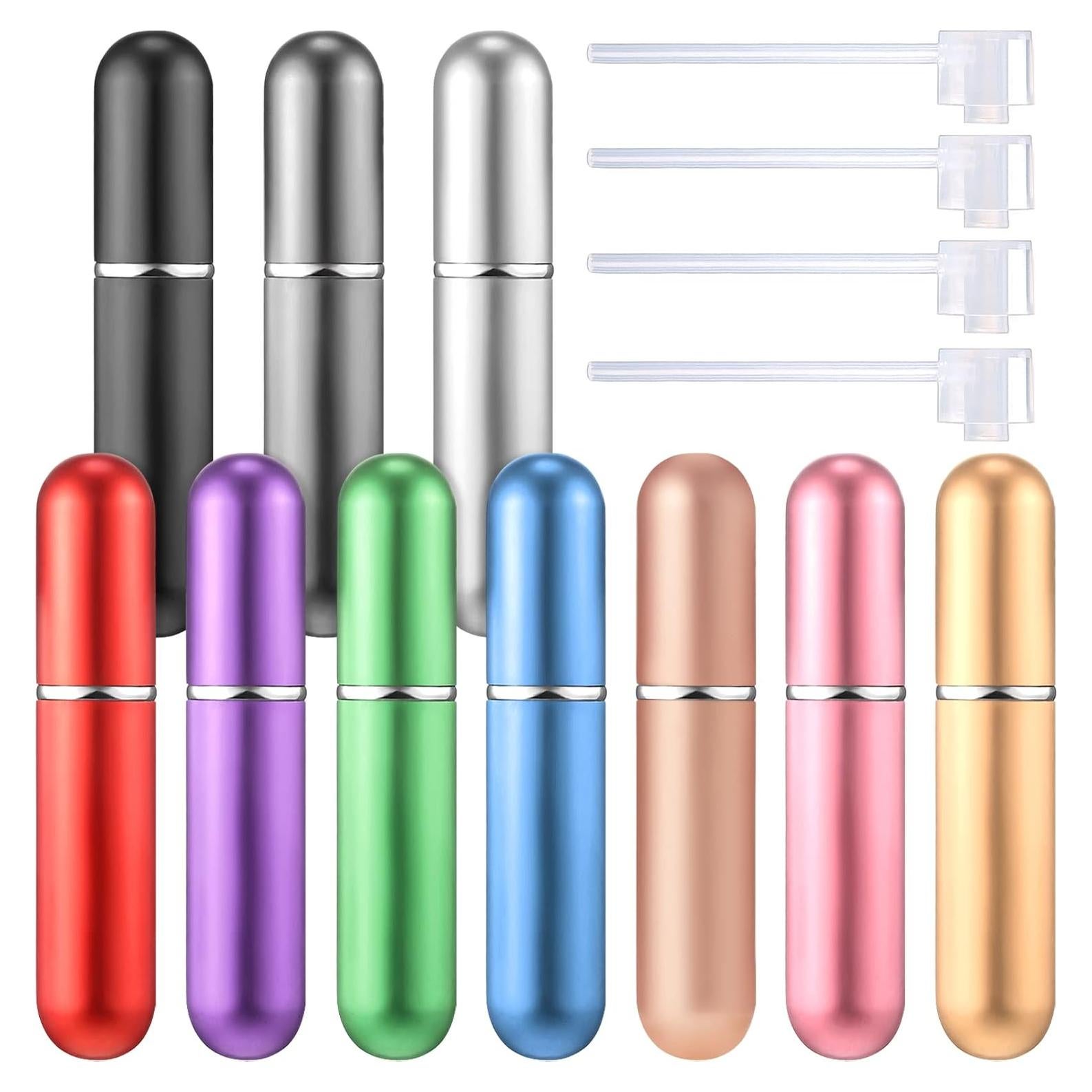 Boao 10 Piezas Atomizador de Perfume Rellenable 5 ml Viaje