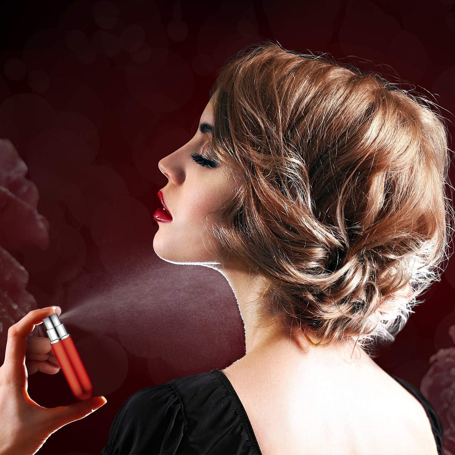 Boao 10 Piezas Atomizador de Perfume Rellenable 5 ml Viaje