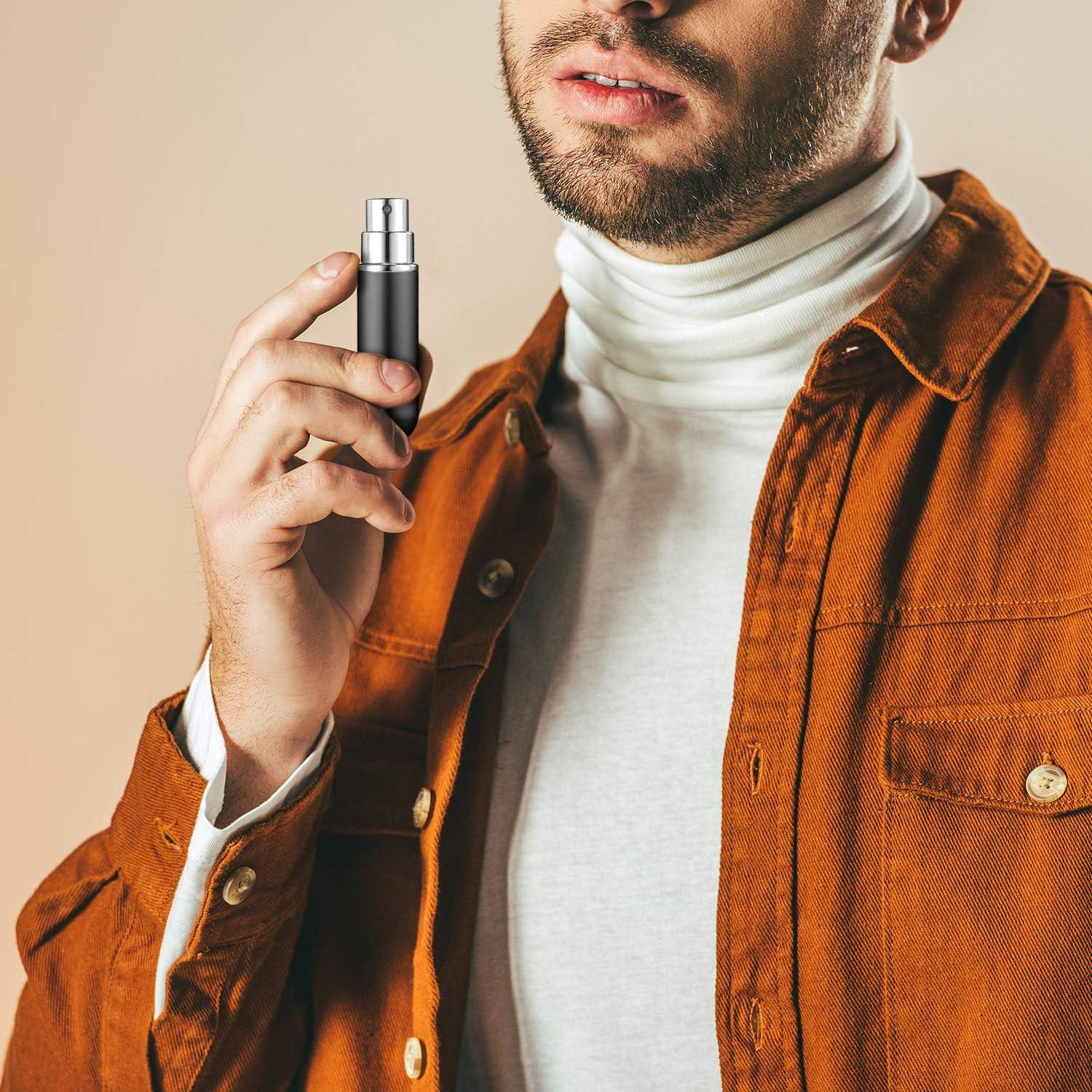 Boao 10 Piezas Atomizador de Perfume Rellenable 5 ml Viaje