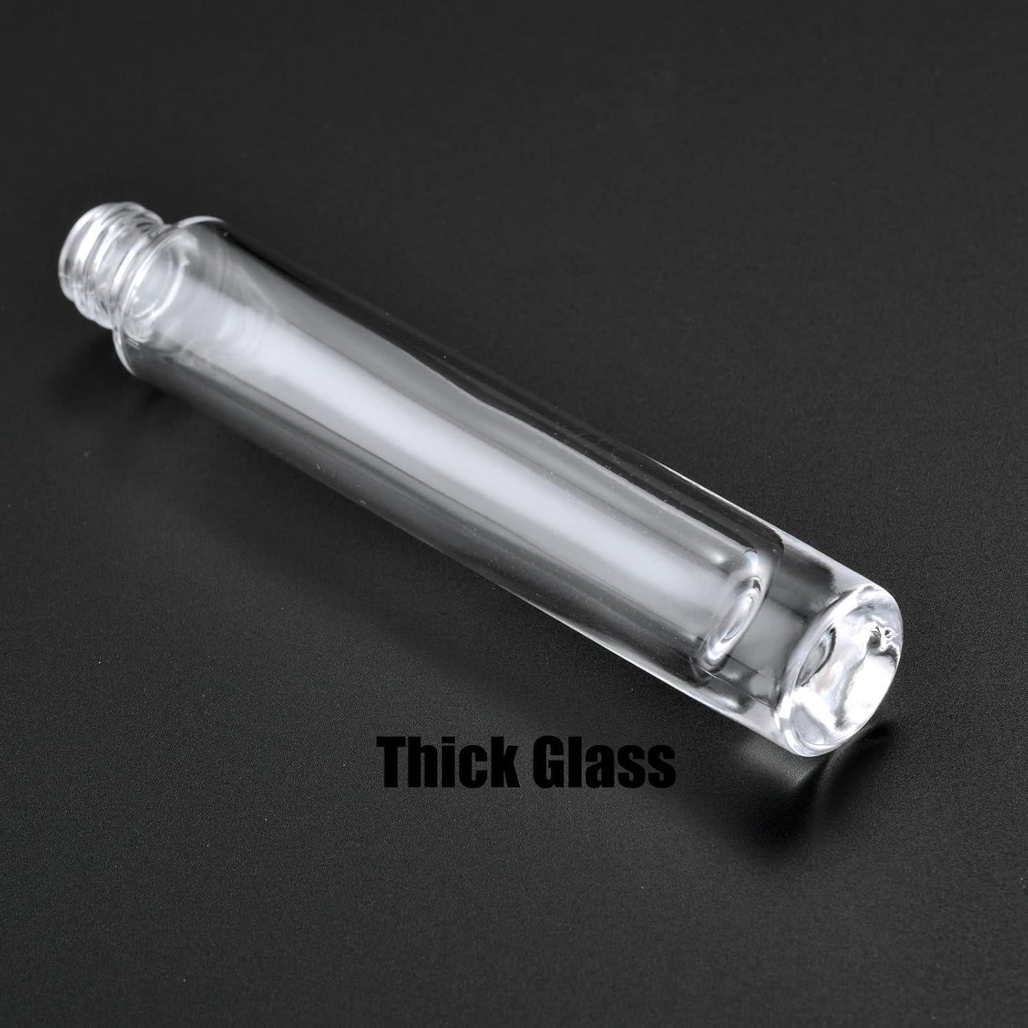 Kit de Botellas de Spray de Vidrio 10ml Akane - 8 Piezas Negras