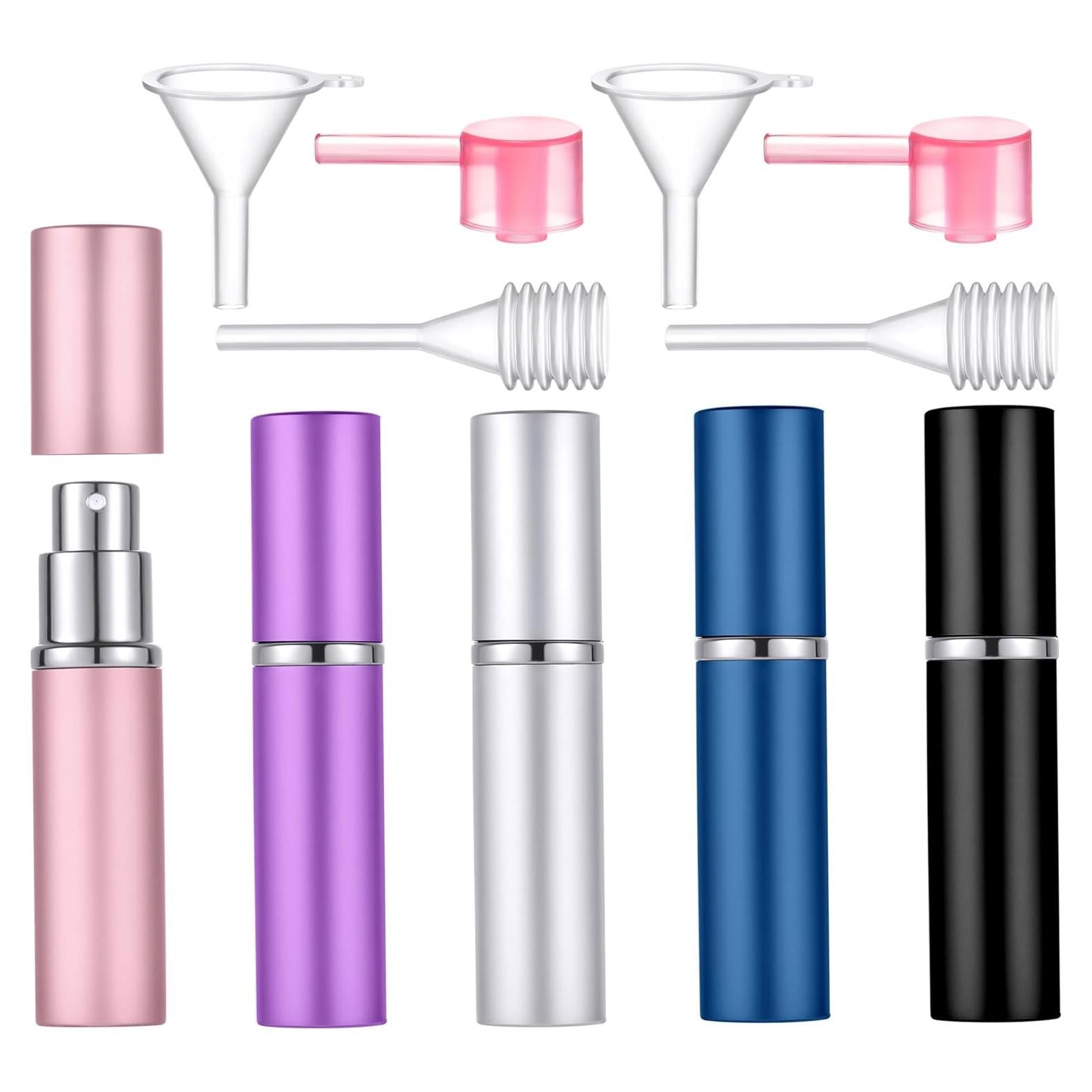 5 Botellas Rellenables de Perfume 6ml Yikimyfo - Viaje