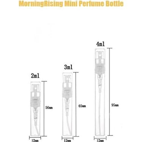 Botellas de Spray Reutilizables 3ml Morningrising - 100 Pcs