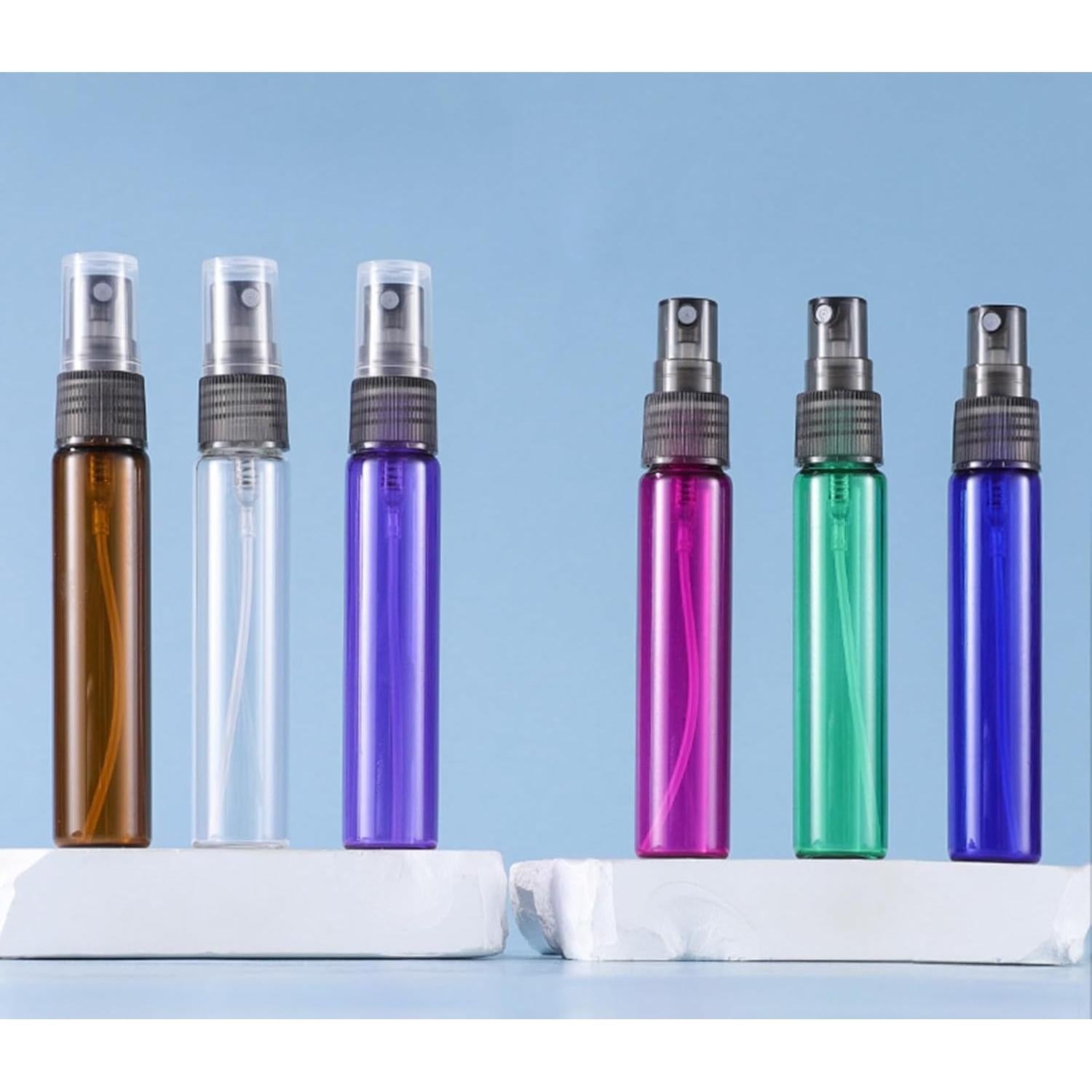 Set de 20 Mini Atomizadores de Vidrio 10ML YouBo Azul