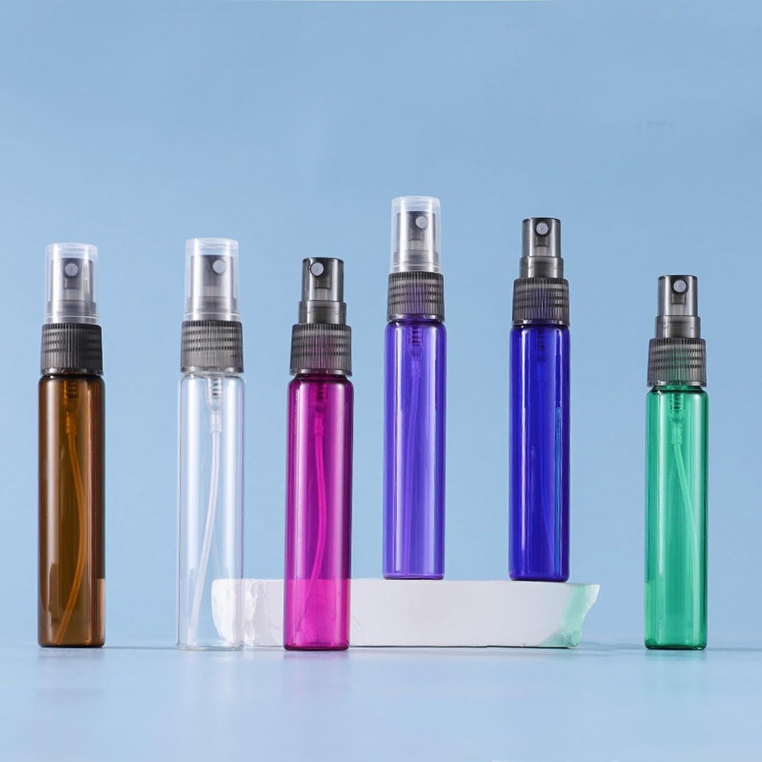 Set de 20 Mini Atomizadores de Vidrio 10ML YouBo Azul