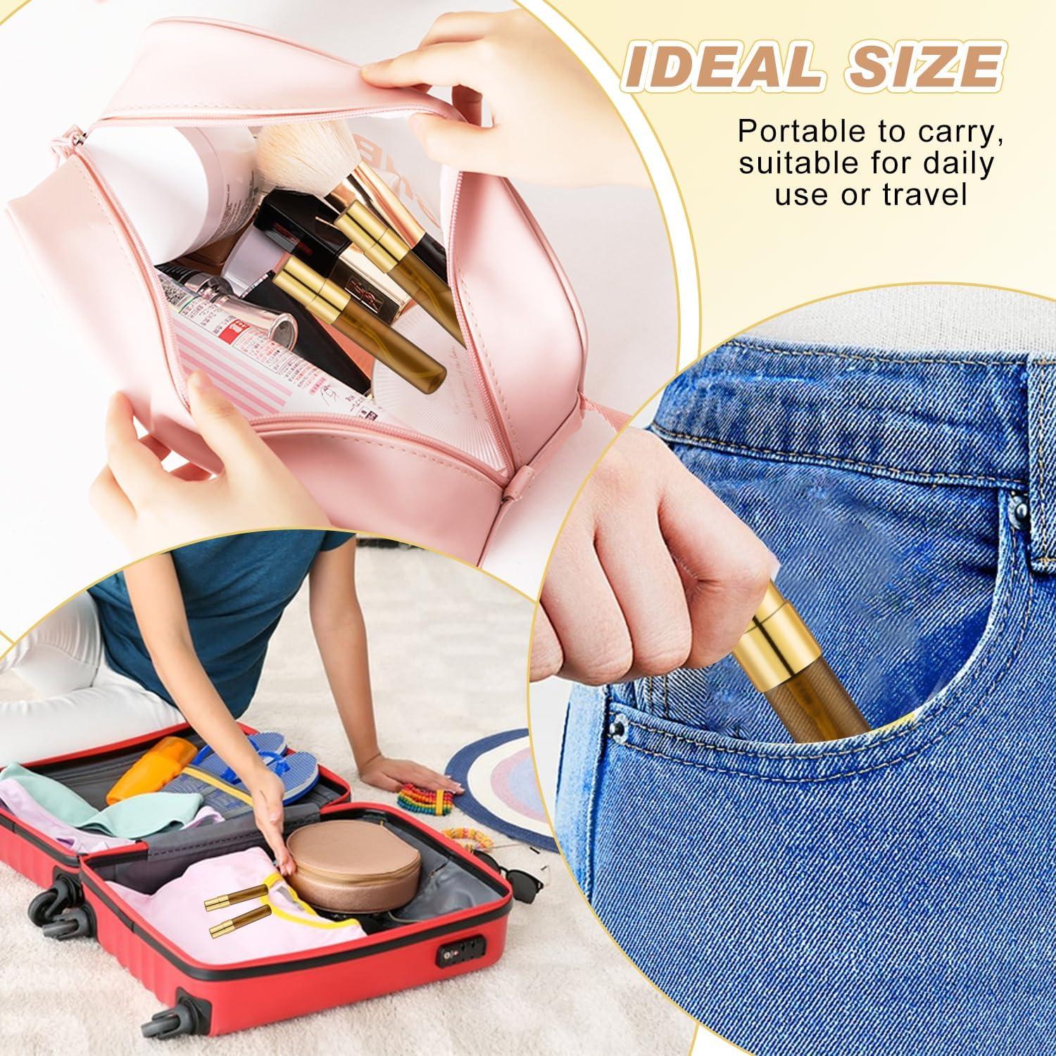 Paquete de 30 Botellas de Spray de Vidrio 5ml Glasstore Ámbar