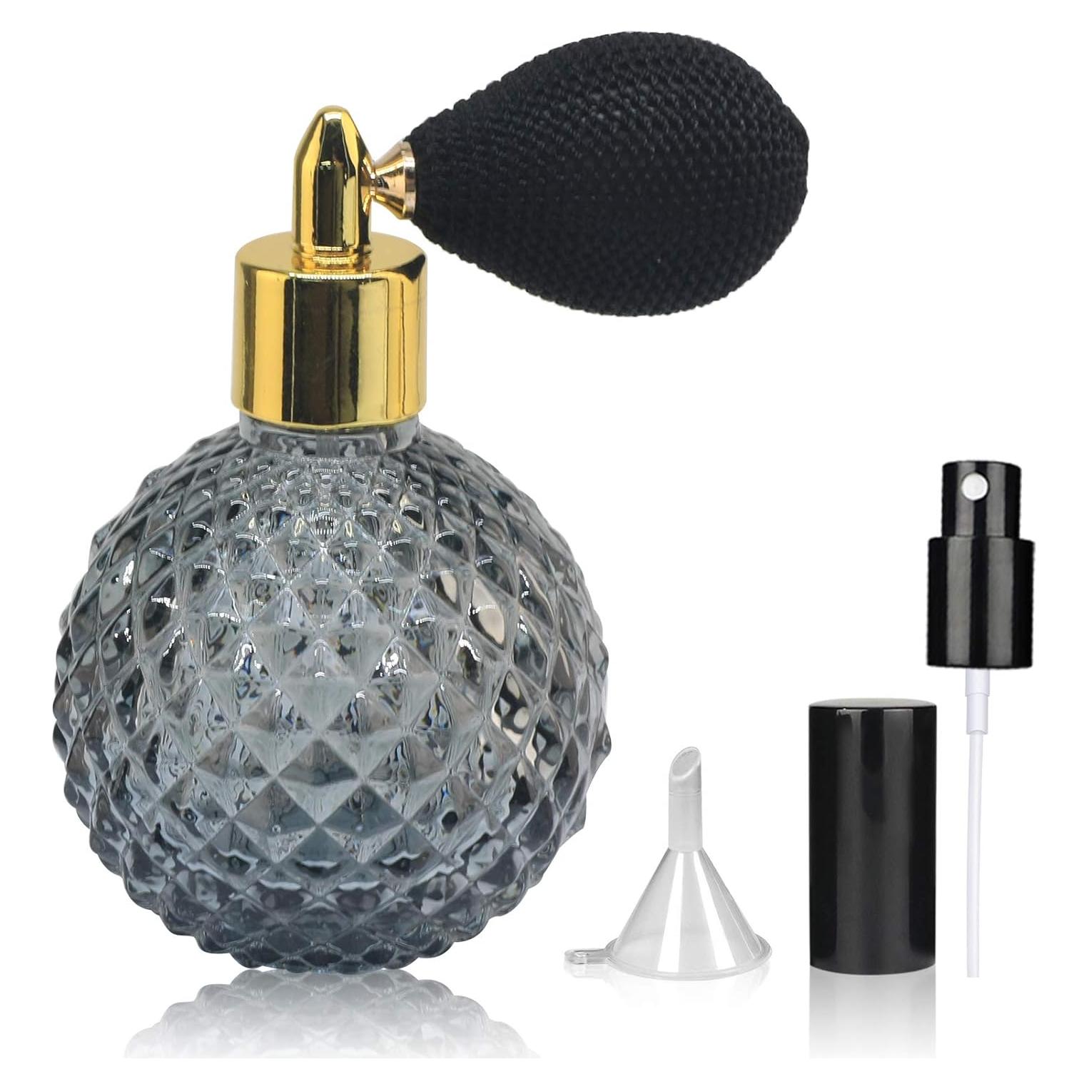 Botella de Perfume LINALL Atomizador Vintage 100ml Vidrio