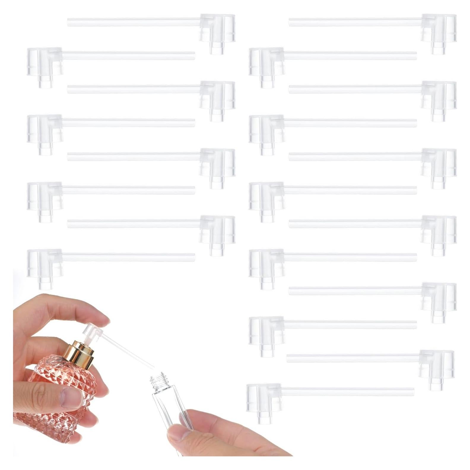 30 Dispensadores de Bomba de Perfume Recargables Abeillo