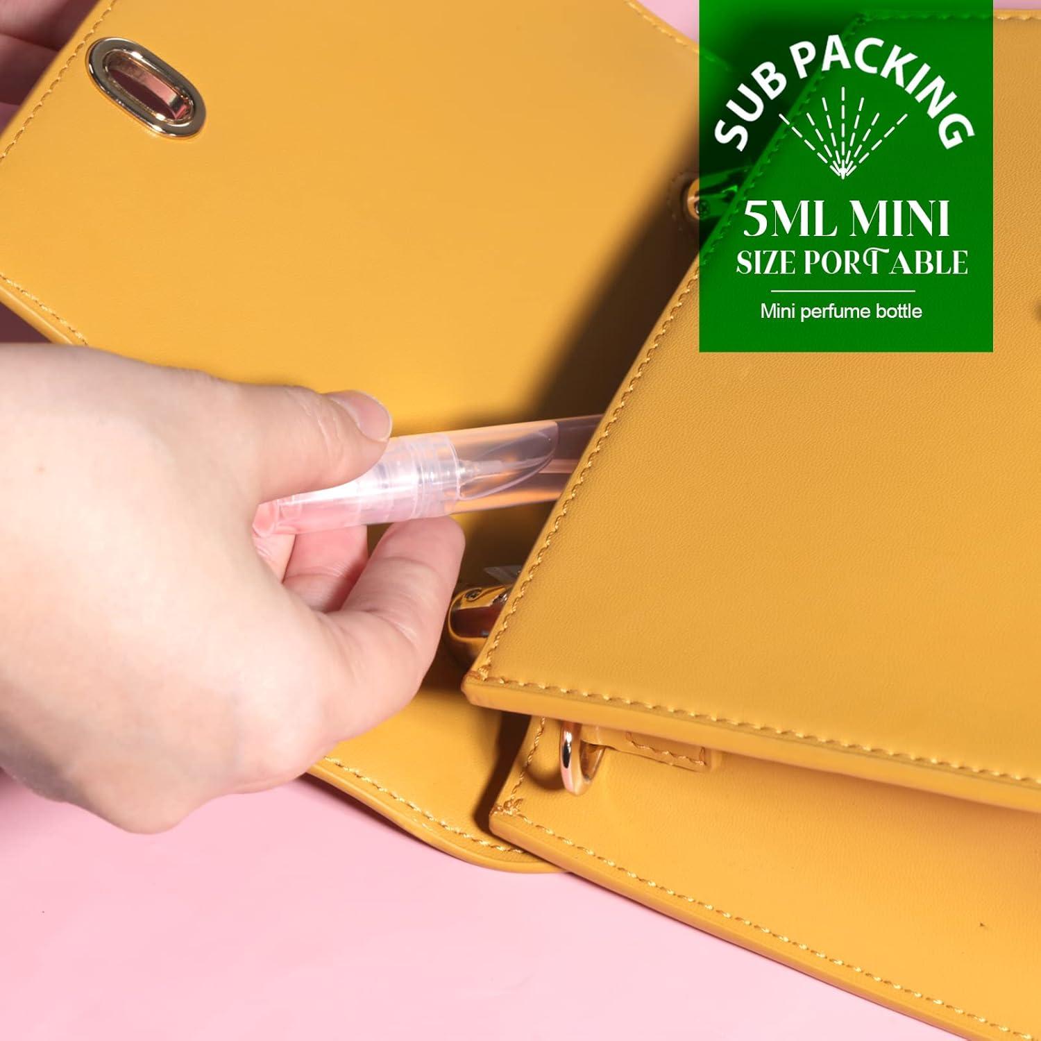 Botellas de Spray Mini 5ml Teenitor - 20 Piezas Reutilizables