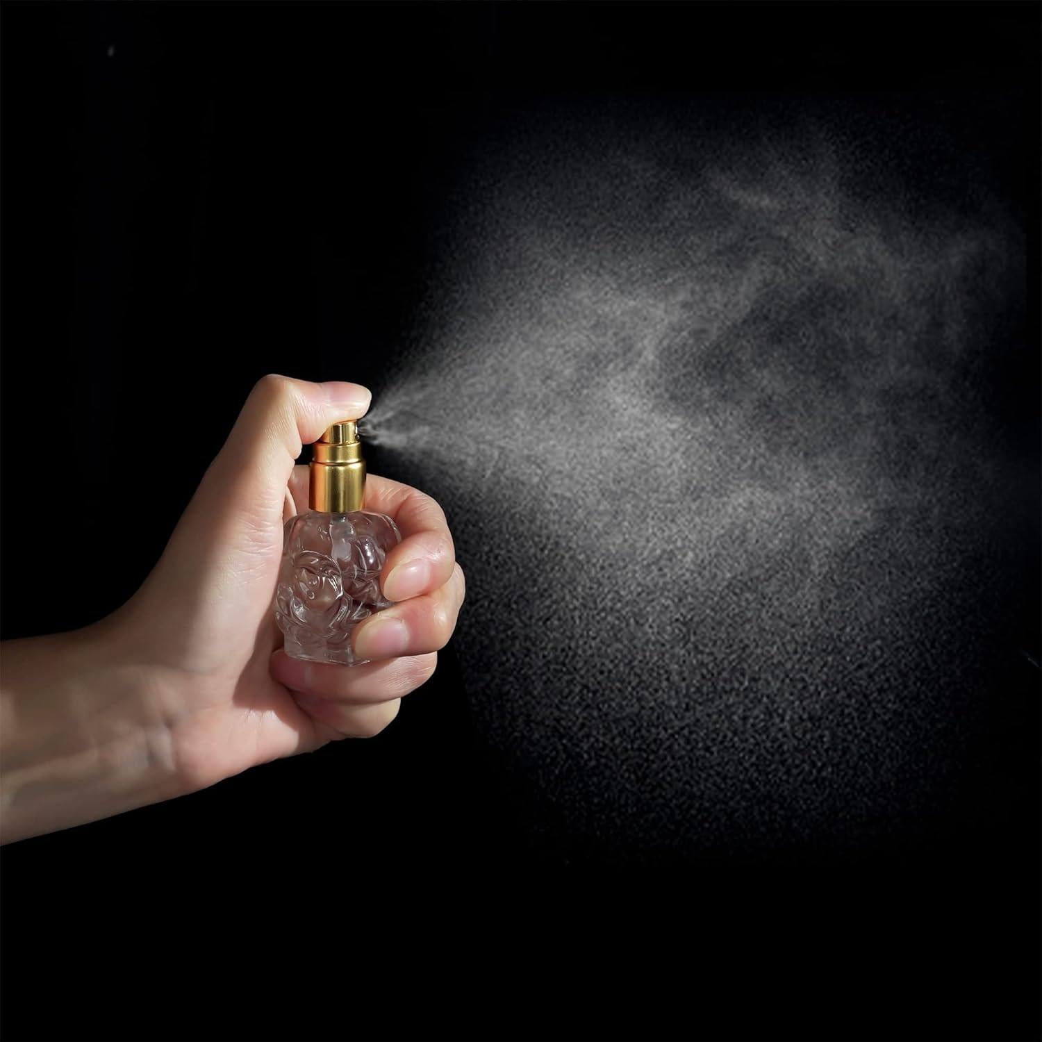 Botellas de Perfume Vacías YU FENG 12pcs 10ml Vidrio Recargables