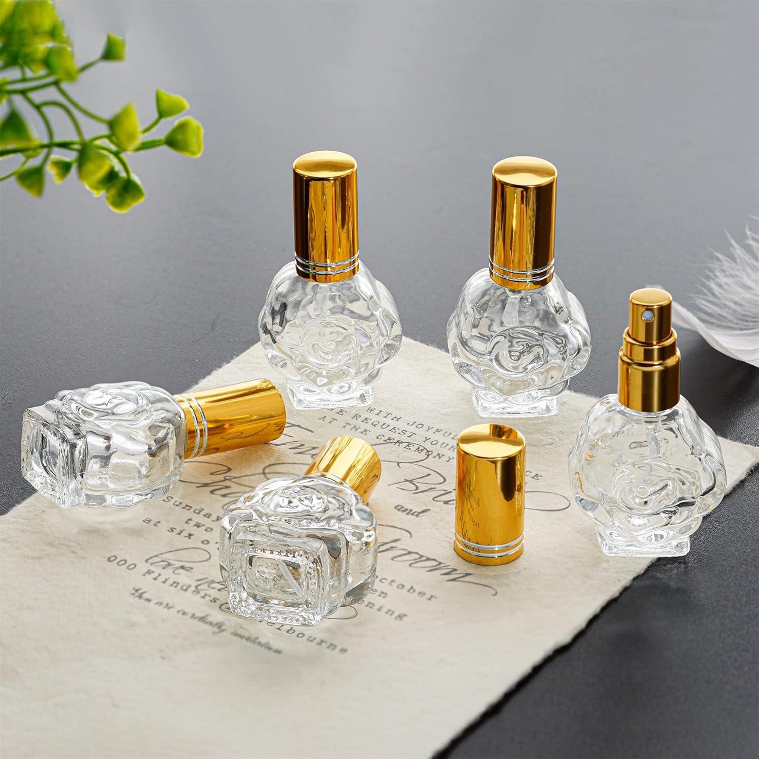 Botellas de Perfume Vacías YU FENG 12pcs 10ml Vidrio Recargables
