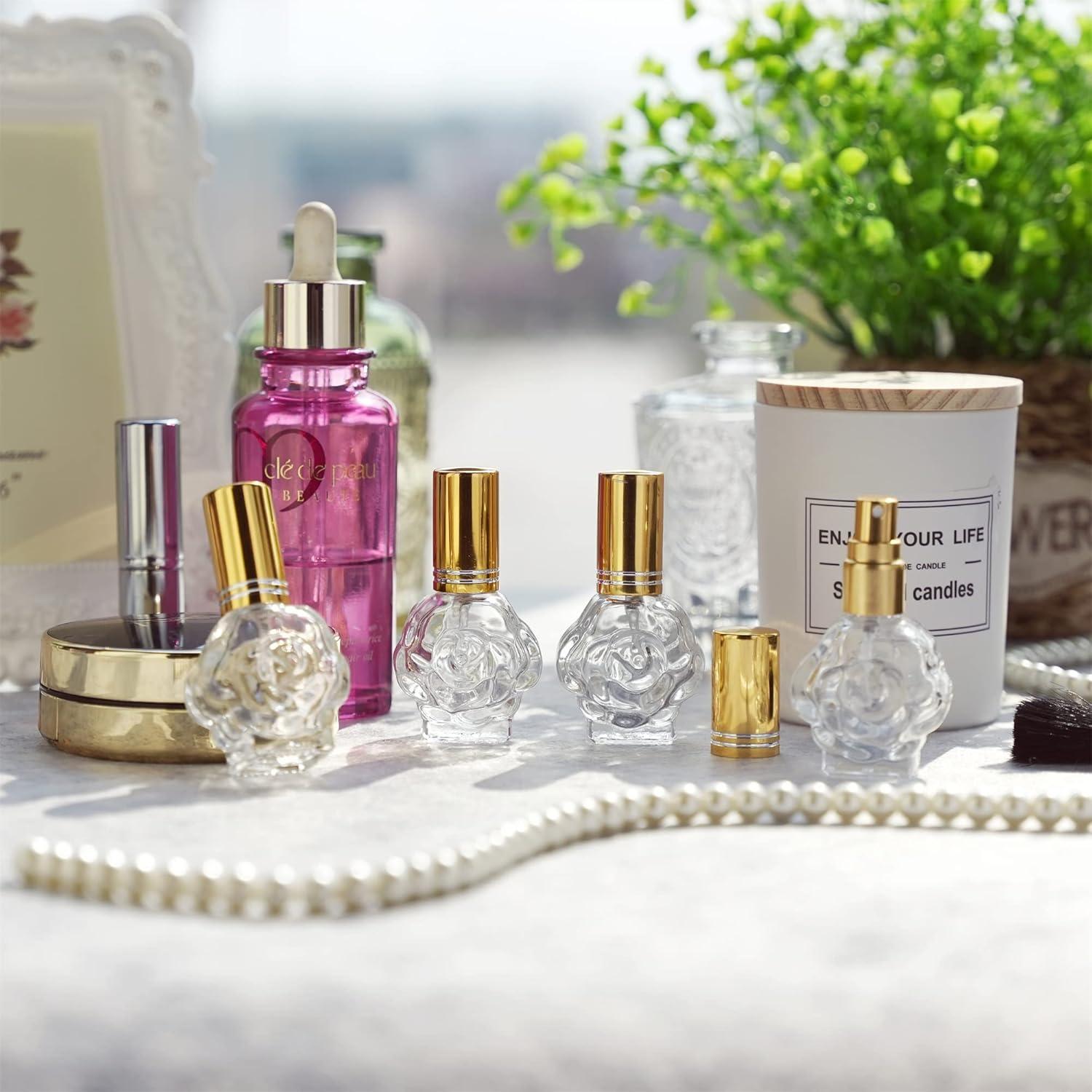 Botellas de Perfume Vacías YU FENG 12pcs 10ml Vidrio Recargables