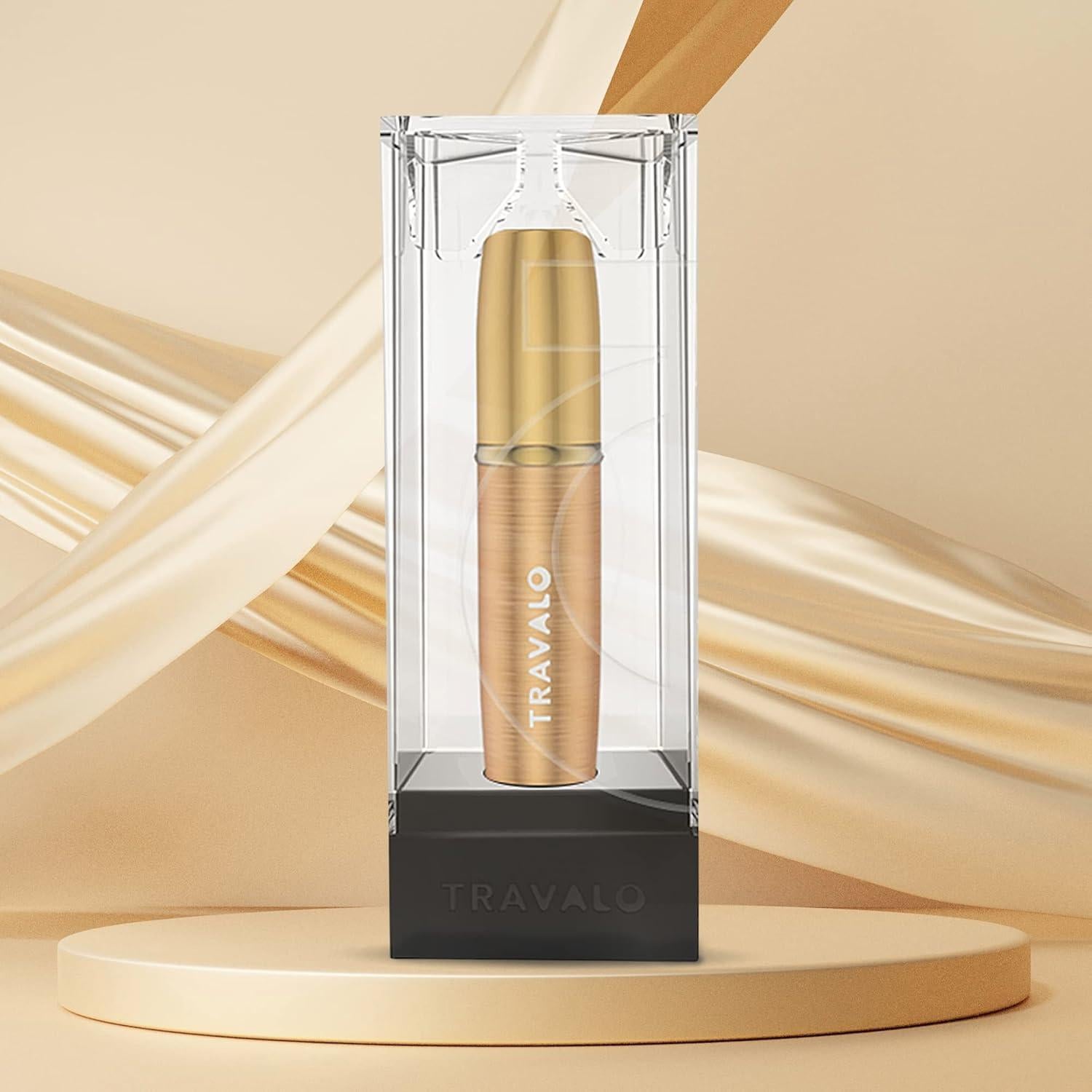 Atomizador de Perfume Travalo LUX Oro 5ml - A Prueba de Fugas