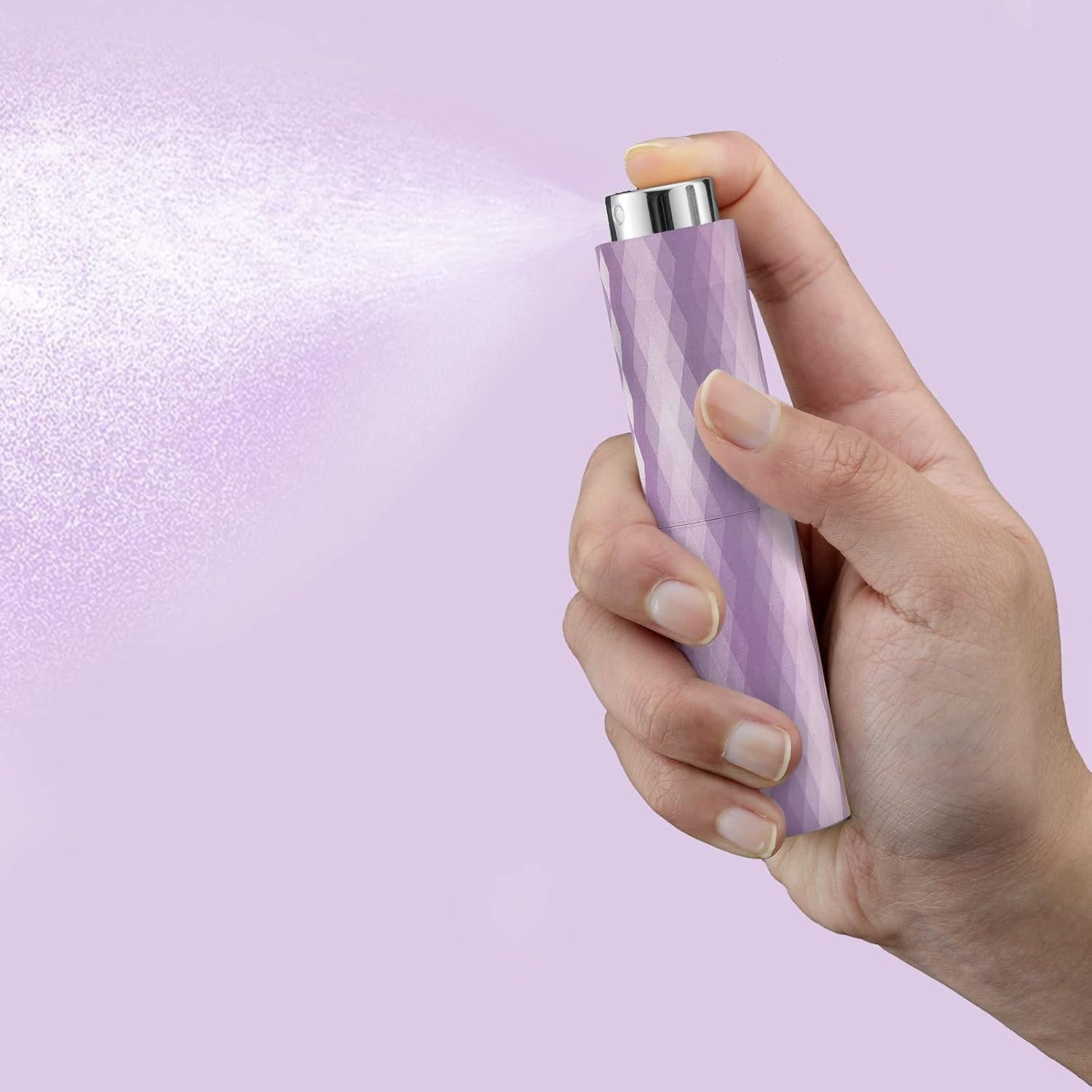 Atomizador de Perfume Tekson 8ML Recargable (3 PCS) Aluminio