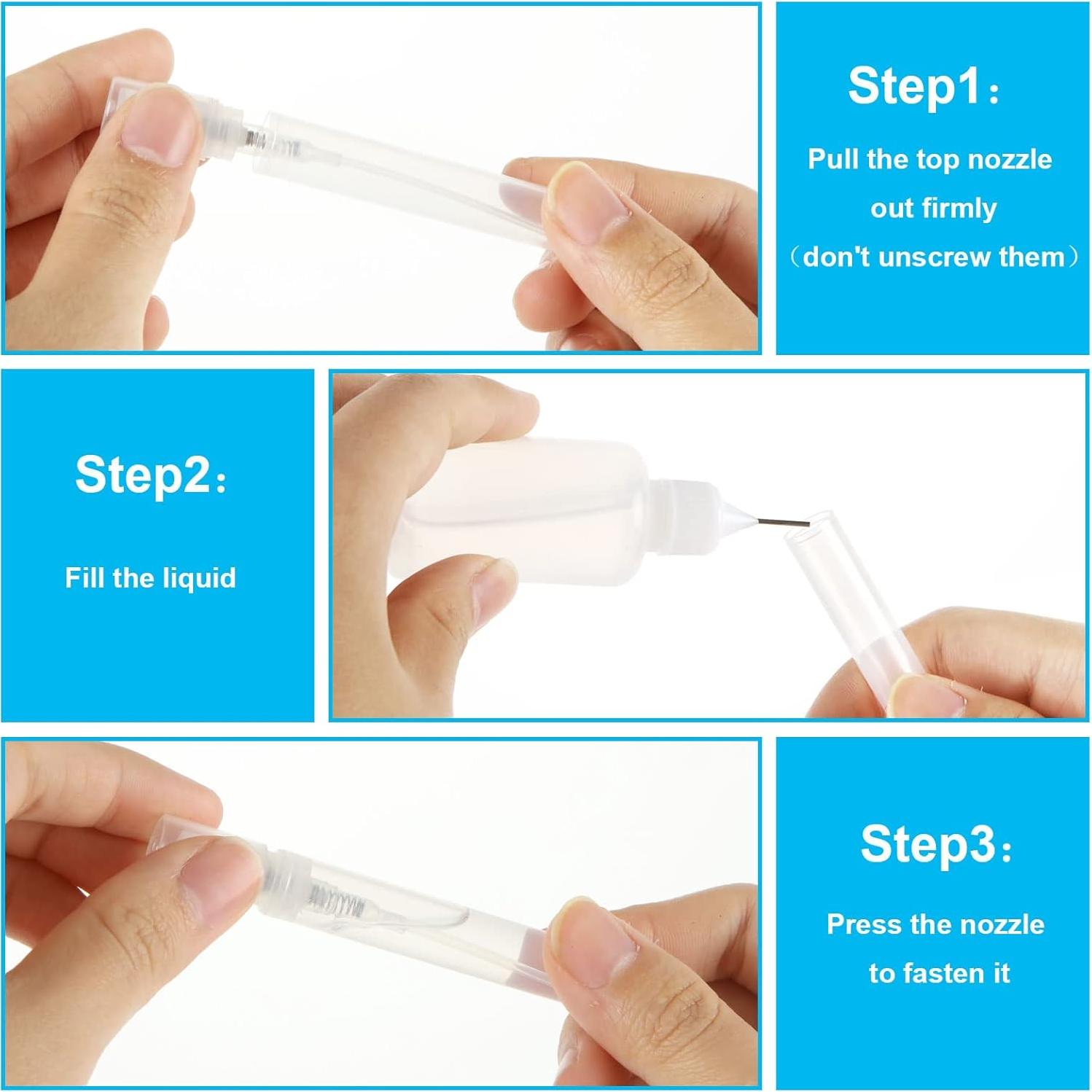 120 Botellas de Spray Rellenables 5ml QTLCOHD para Perfume