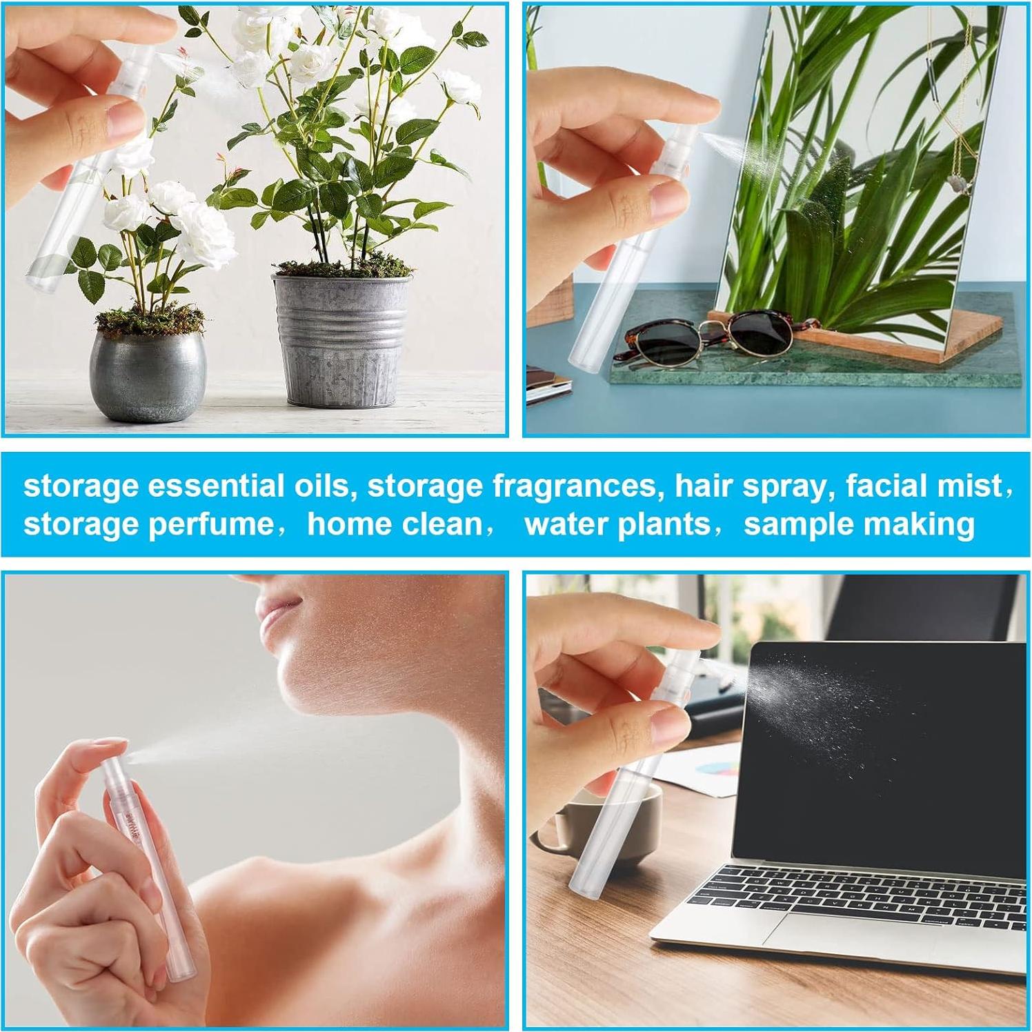 120 Botellas de Spray Rellenables 5ml QTLCOHD para Perfume