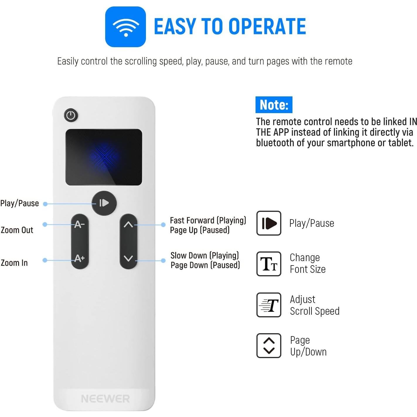 Teleprompter NEEWER X12 14" para iPad y Smartphone