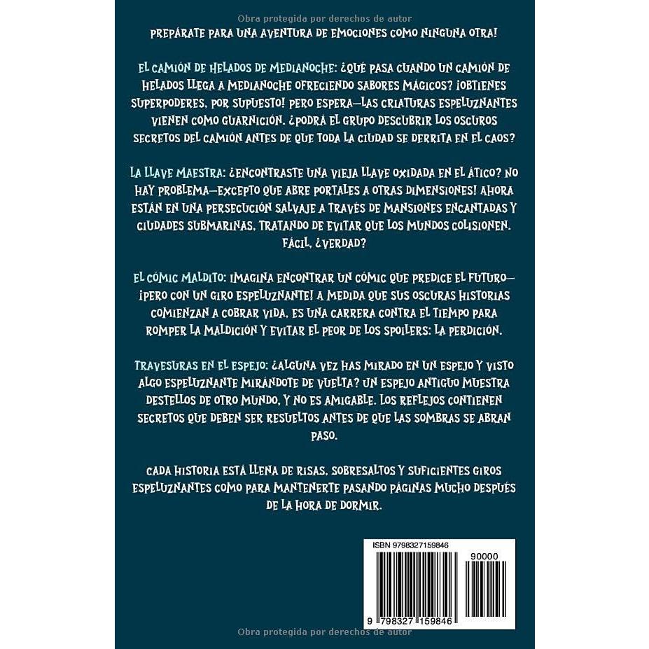 Cuentos de Miedo para Niños: Historias de Aventuras y Fantasía Infantil con Camiones de Helados Embrujados, Bibliotecas Embrujadas, Fantasmas, ... el Rey de las Pesadillas (Spanish Edition)