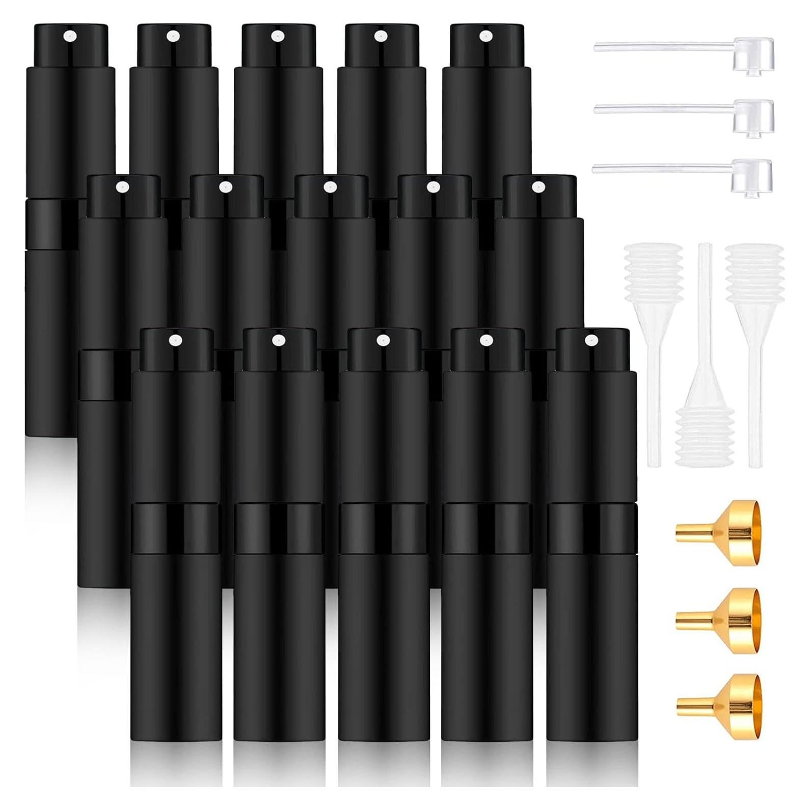 Beieverluck 15 Piezas Atomizadores de Perfume 8ml Portátiles