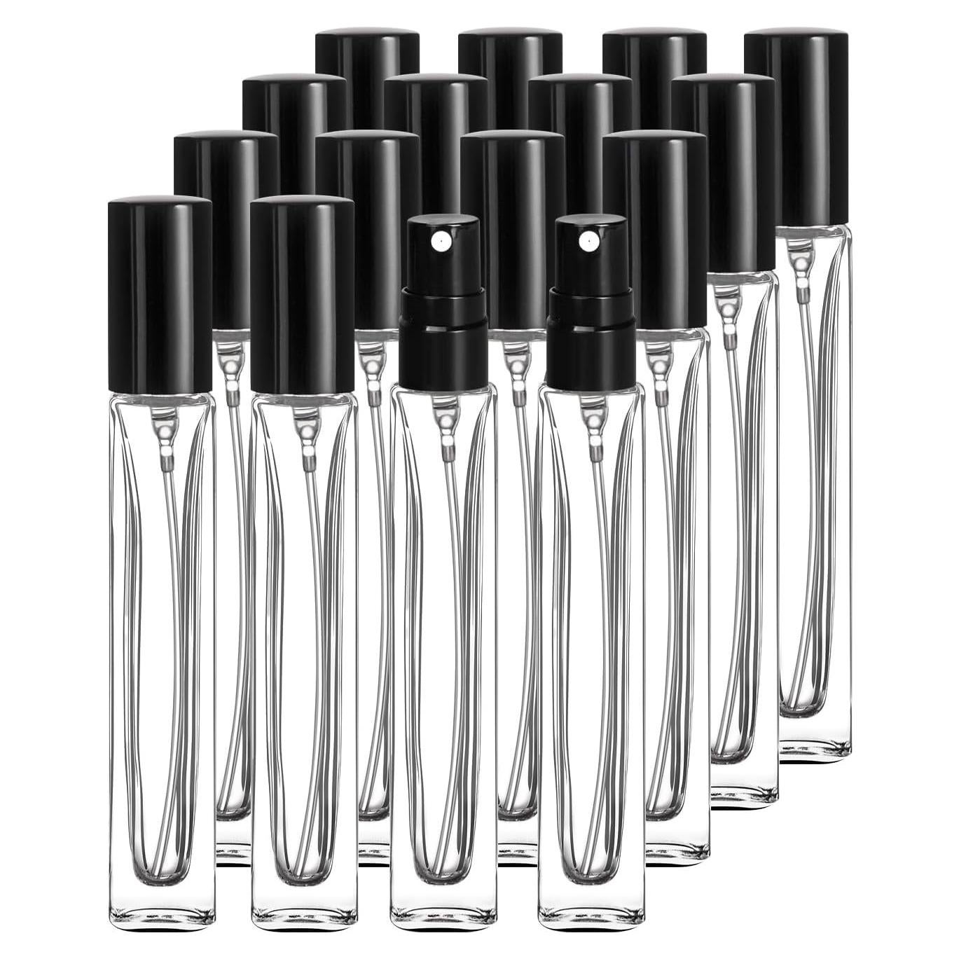 Kit de Botellas de Perfume Rellenables Glassfinity 10ml 16pcs