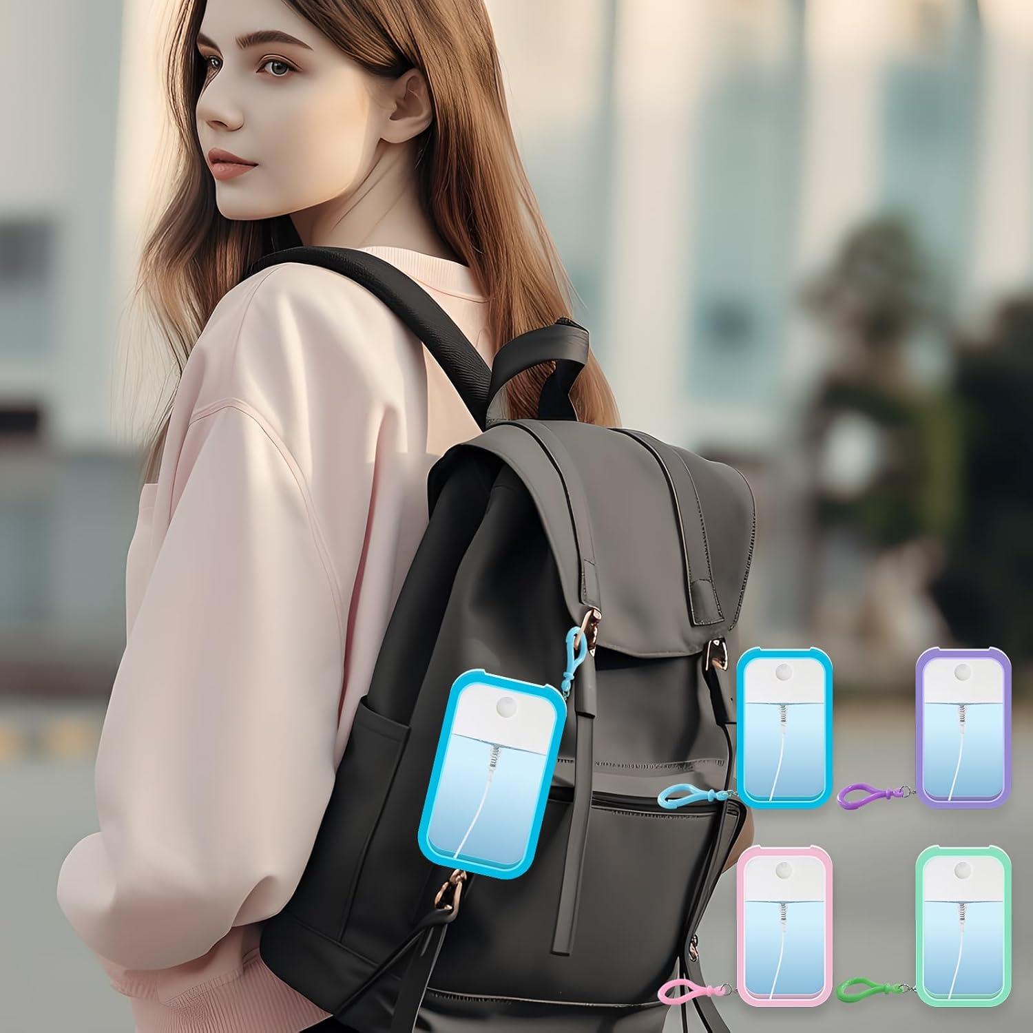 4 Botellas de Spray Recargables YOKAMIRA 50ml Portátiles