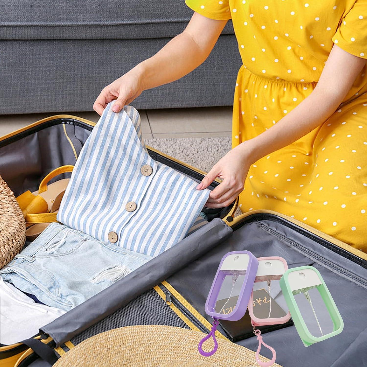 4 Botellas de Spray Recargables YOKAMIRA 50ml Portátiles