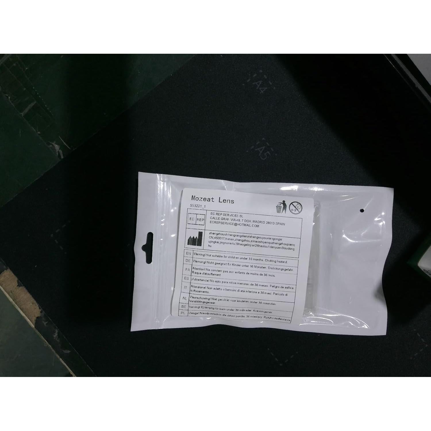 6 Botellas de Spray Mini 5ml Mozeat Lens Portátiles