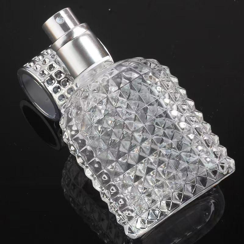 Botella de Atomizador de Perfume JJKMALL 50ml Vidrio Grueso
