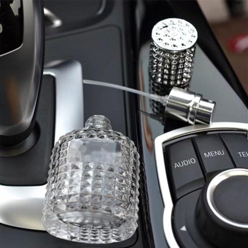 Botella de Atomizador de Perfume JJKMALL 50ml Vidrio Grueso