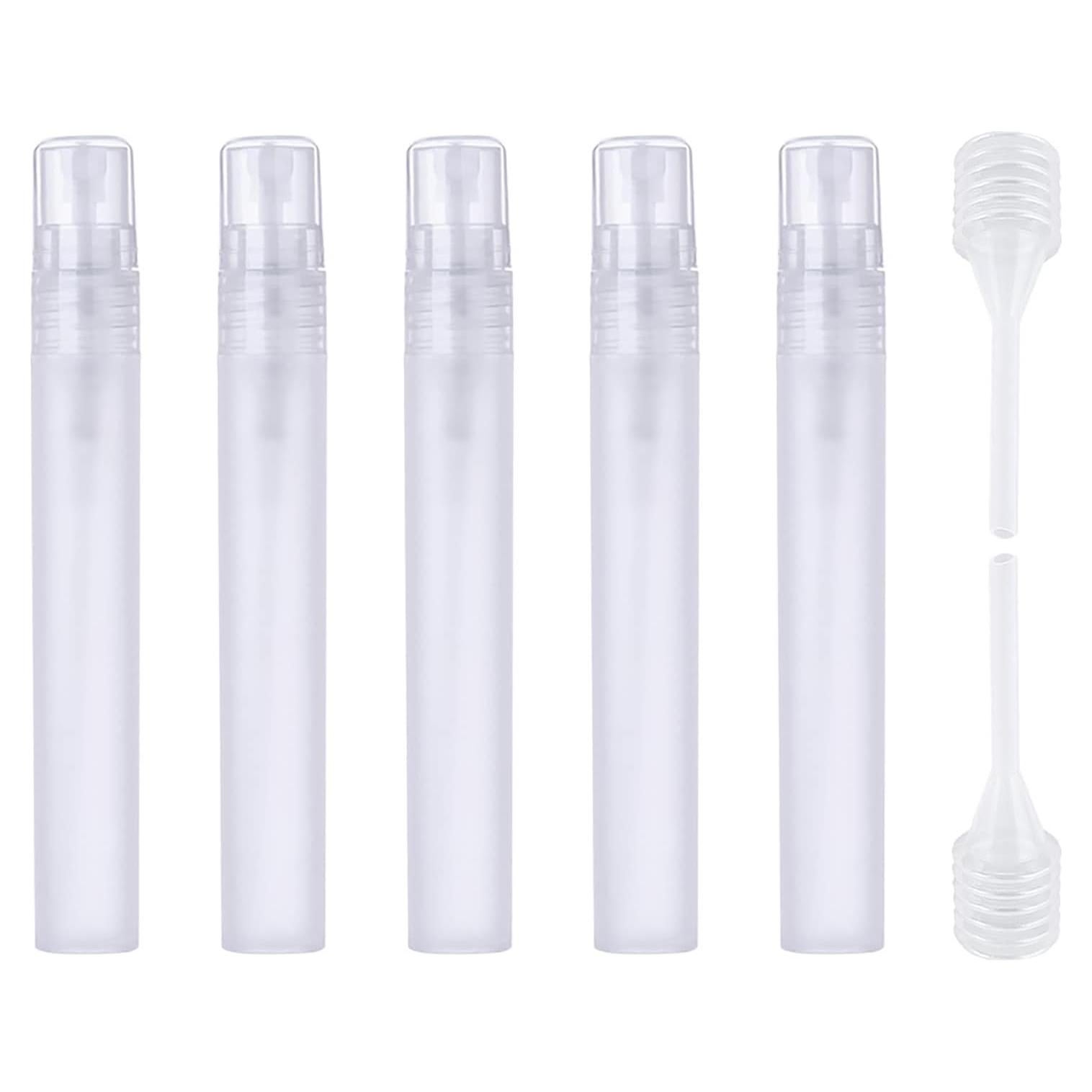 Botella de Spray Rellenable 10ml LIEUDAGE Slim Frosted