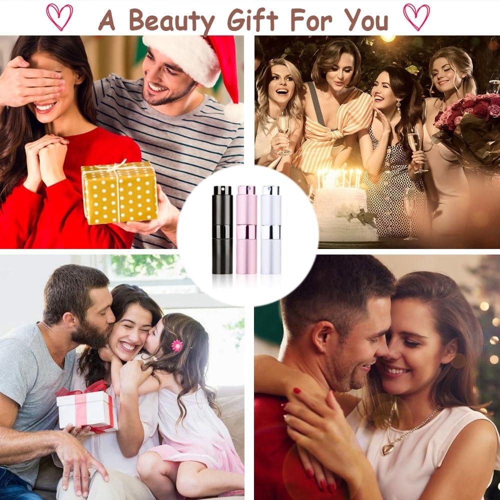 Atomizador de Perfume Recargable LAIKME 8ml Portátil Viaje