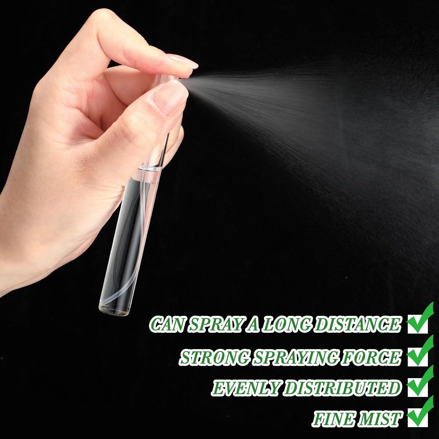 Tanlade 300 Mini Botellas Spray Vidrio 10ml Recargables