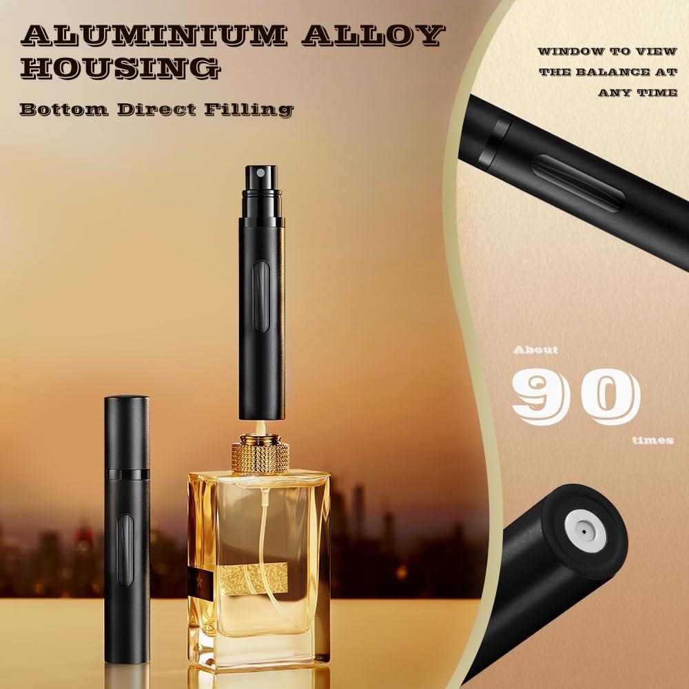 Atomizador de Perfume Rellenable DIOHIO 8ml A Prueba de Fugas