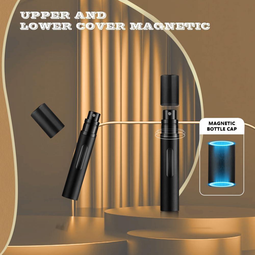 Atomizador de Perfume Rellenable DIOHIO 8ml A Prueba de Fugas