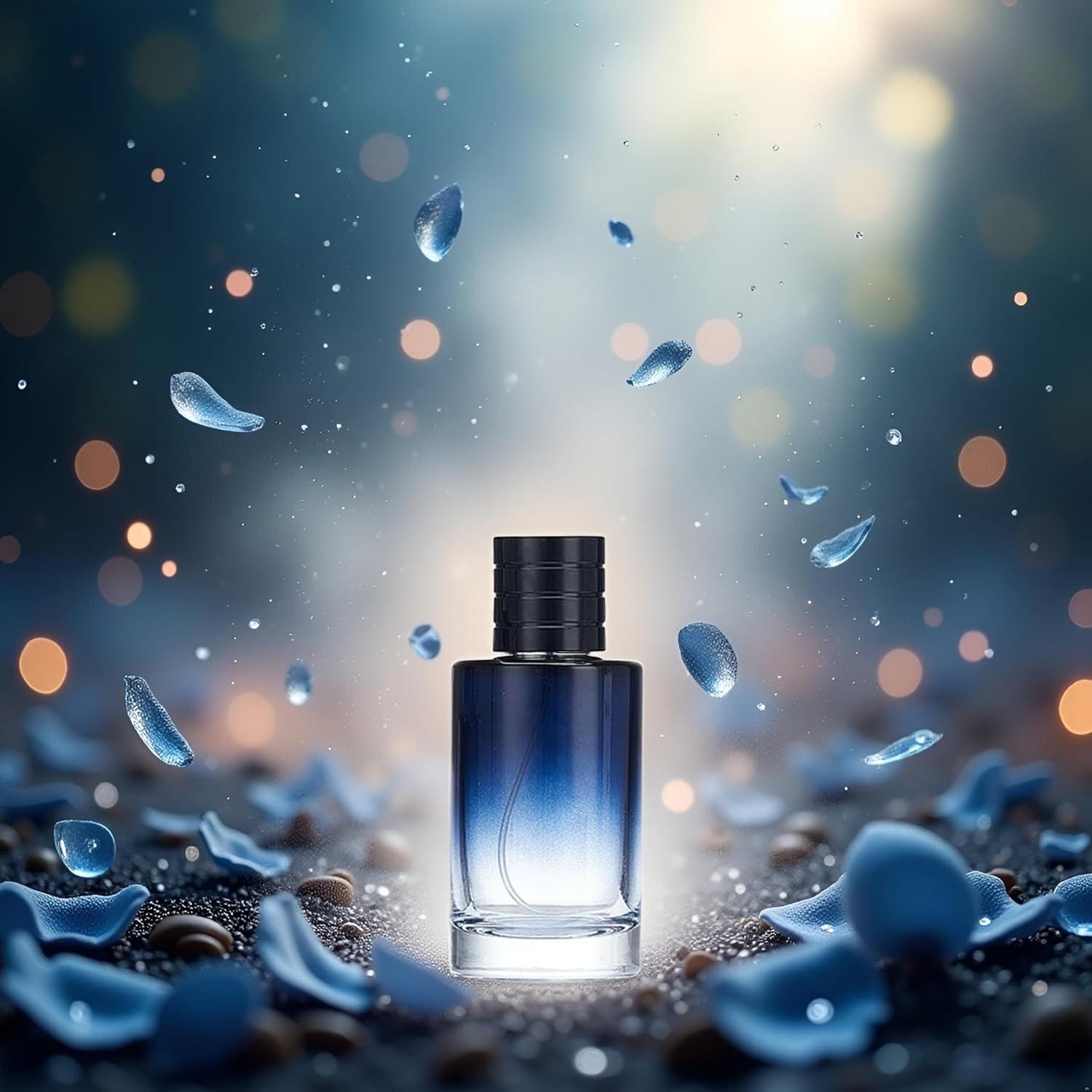 Atomizador de Perfume Wentoenapp 50ml Vidrio Negro Recargable