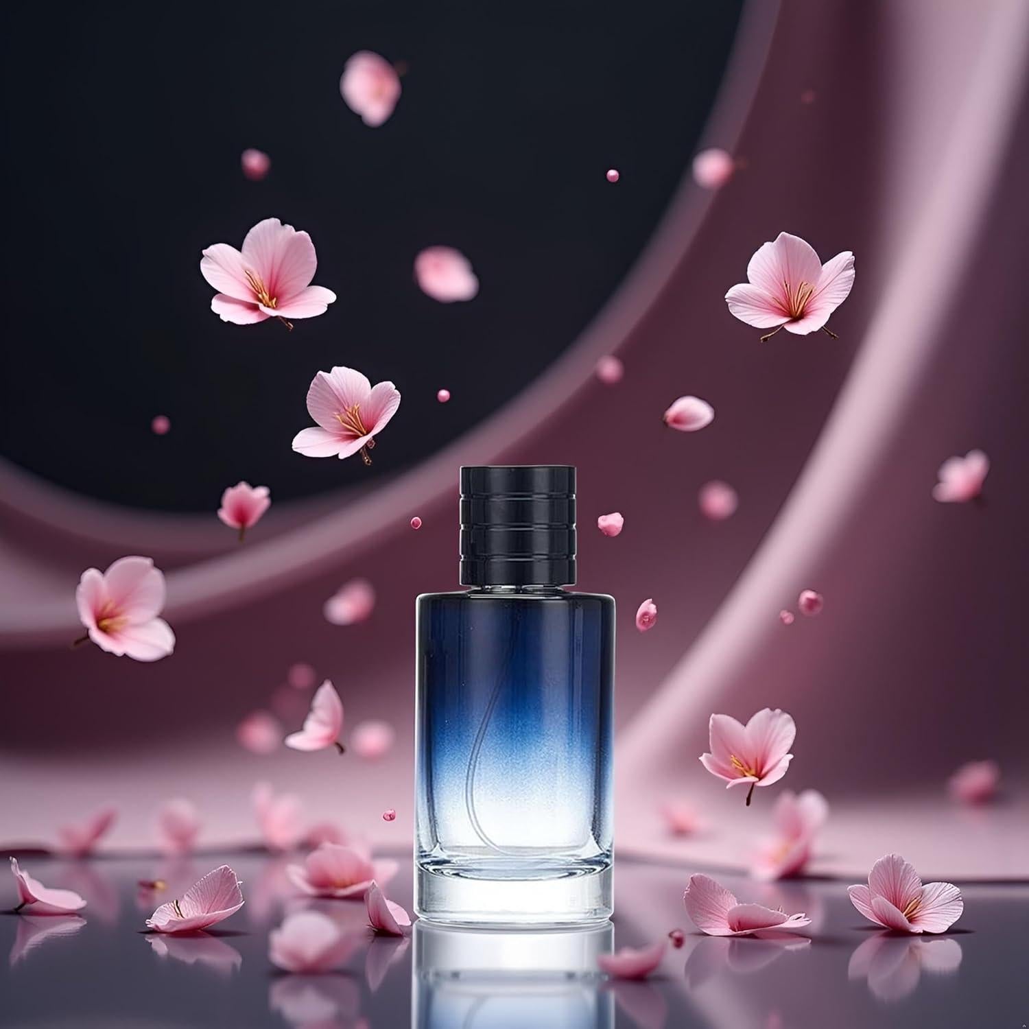 Atomizador de Perfume Wentoenapp 50ml Vidrio Negro Recargable