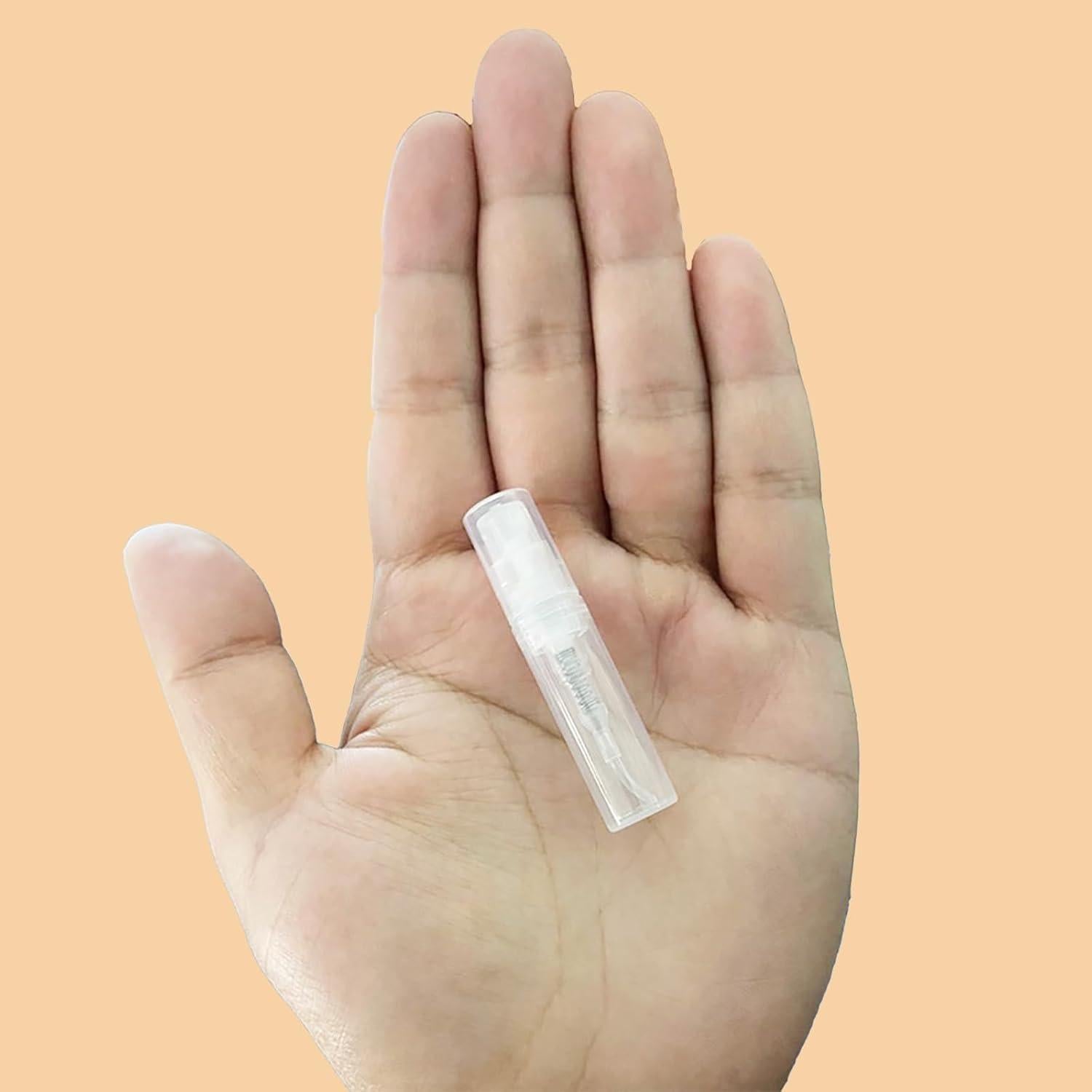 30 Mini Botellas Spray Plásticas 2ml CNHDCT Transparentes