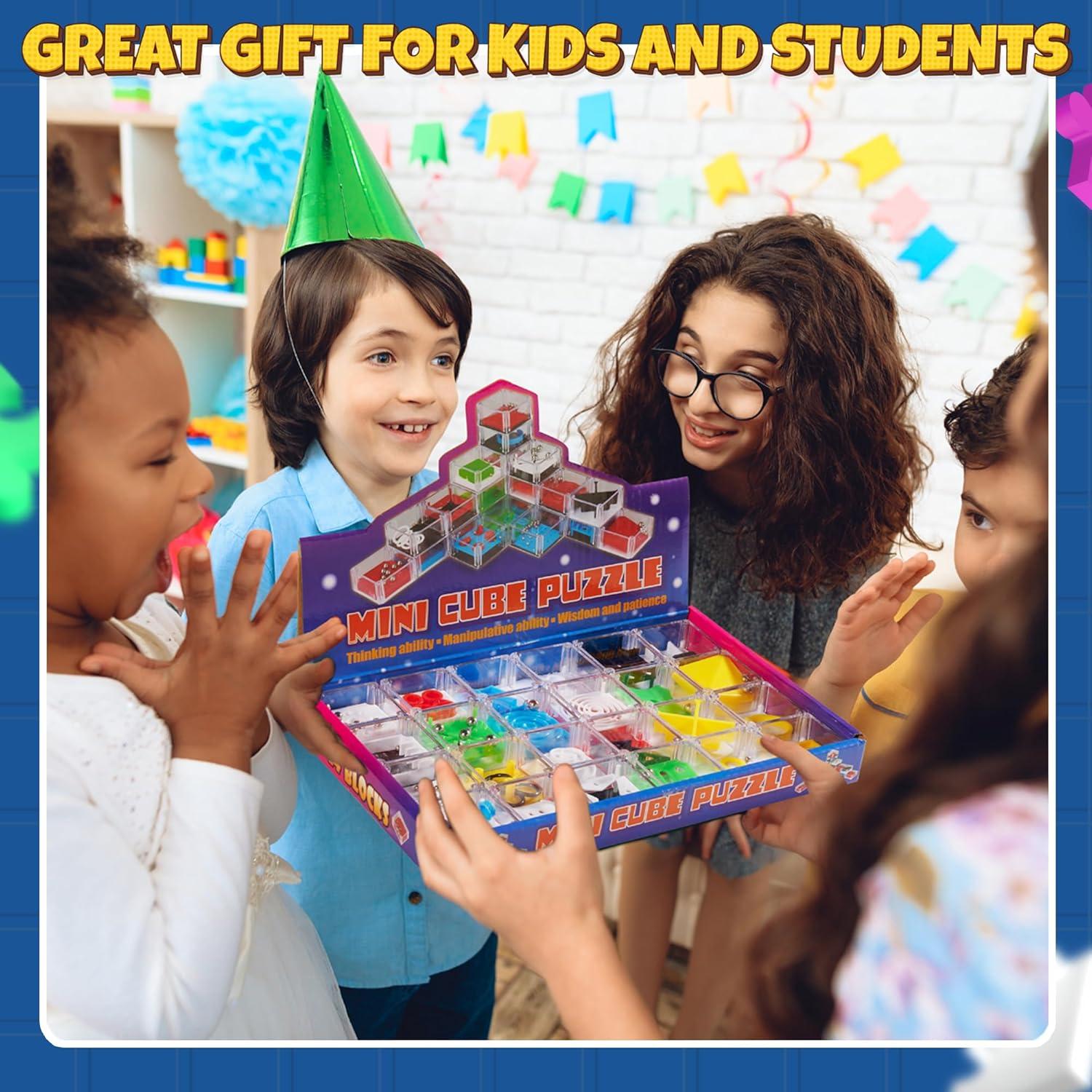 Juego de Rompecabezas Mini Cubo Bedwina - Paquete 24 Pzs