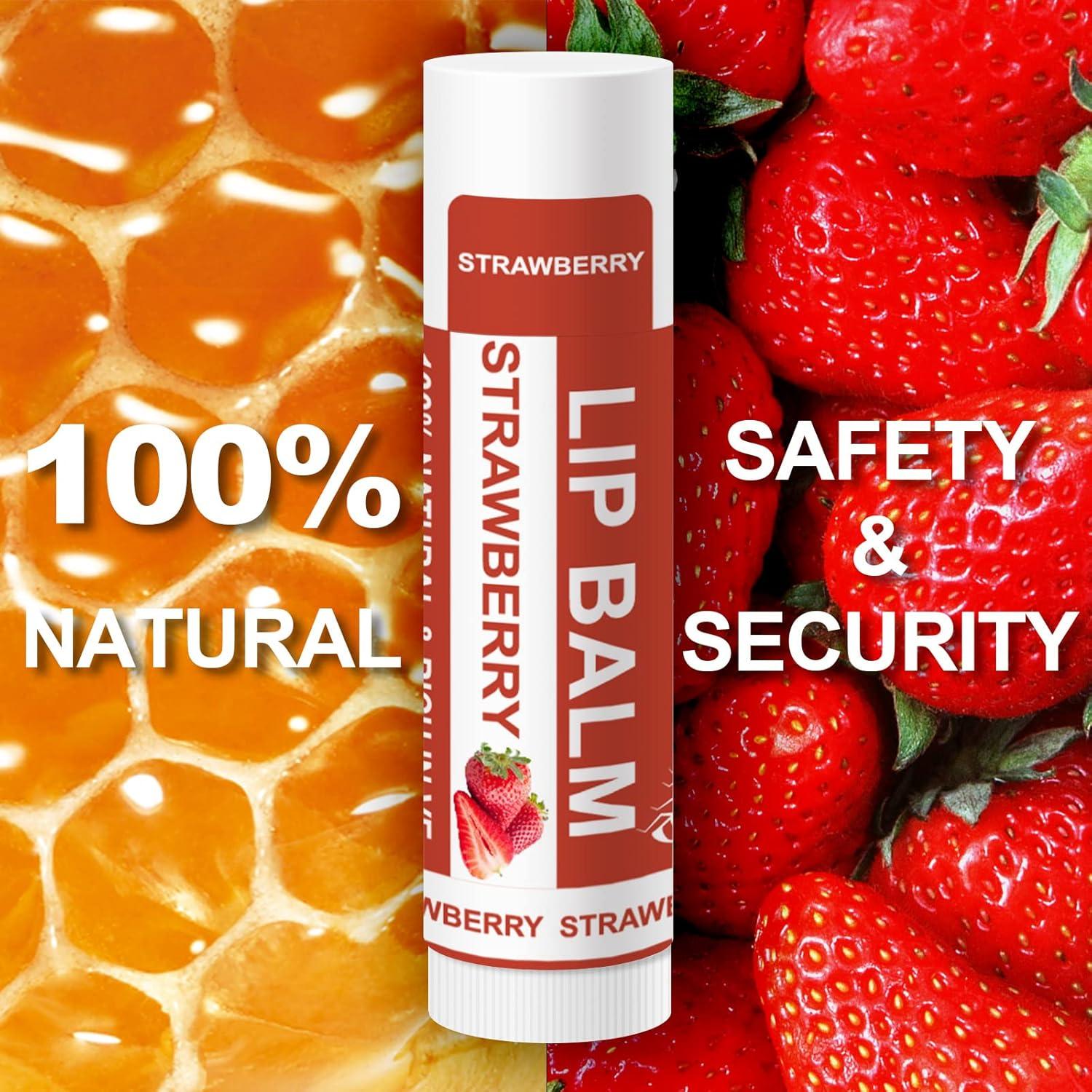 Bálsamo Labial Natural Yopela 14 Sabores con Vitamina E