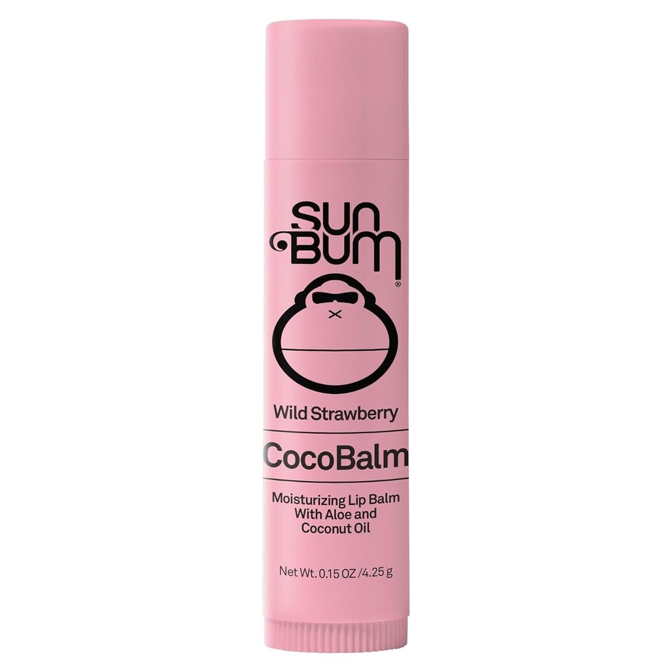 Bálsamo Labial Hidratante Sun Bum Fresa Silvestre 4.25g