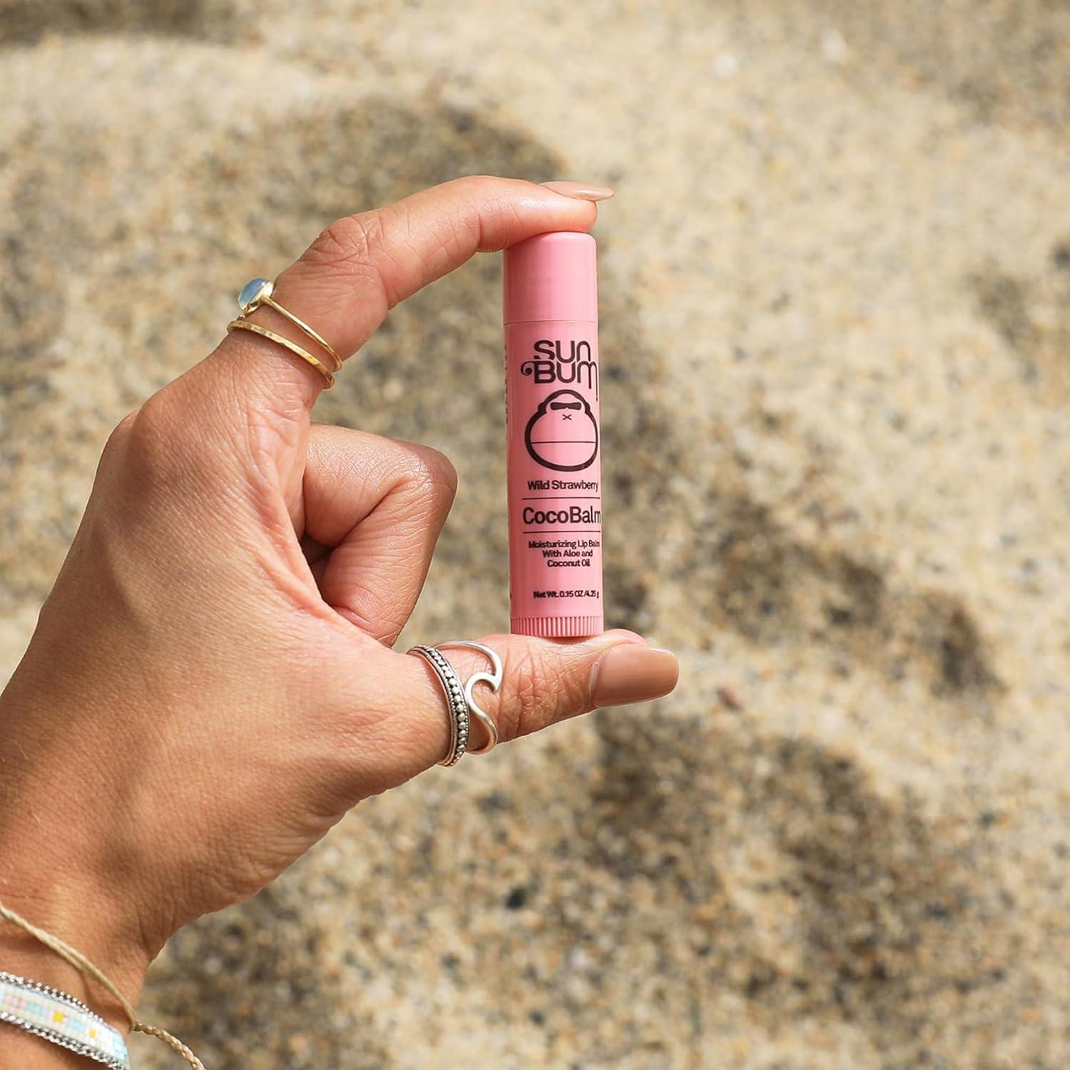 Bálsamo Labial Hidratante Sun Bum Fresa Silvestre 4.25g