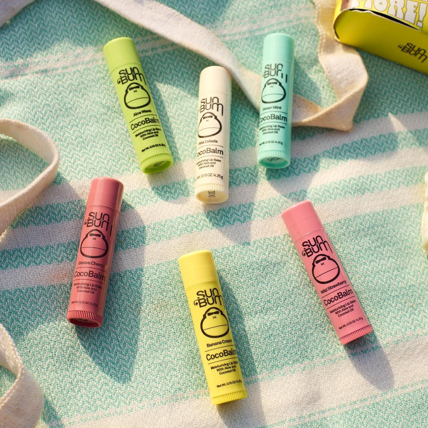 Bálsamo Labial Hidratante Sun Bum Fresa Silvestre 4.25g